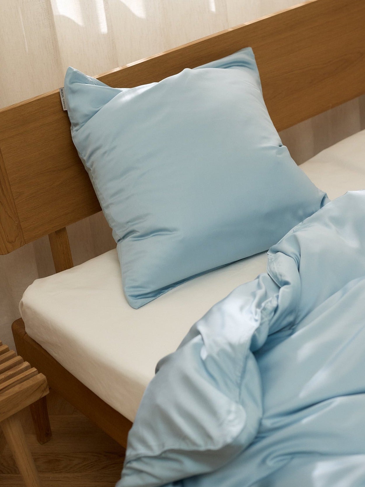 Bambus kuvertlagen hvid - Nordic Weaving