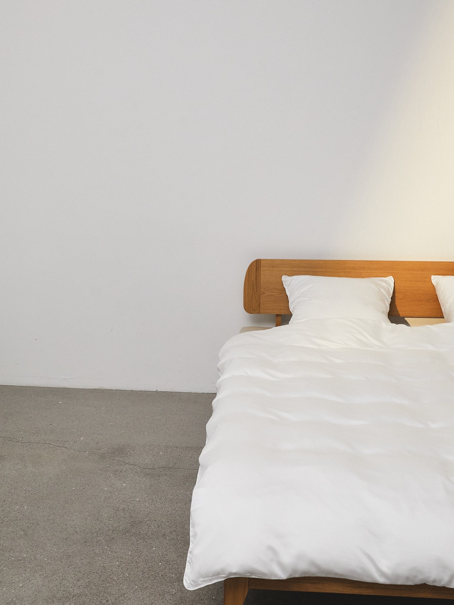 Bambus pudebetræk Hvid - Nordic Weaving