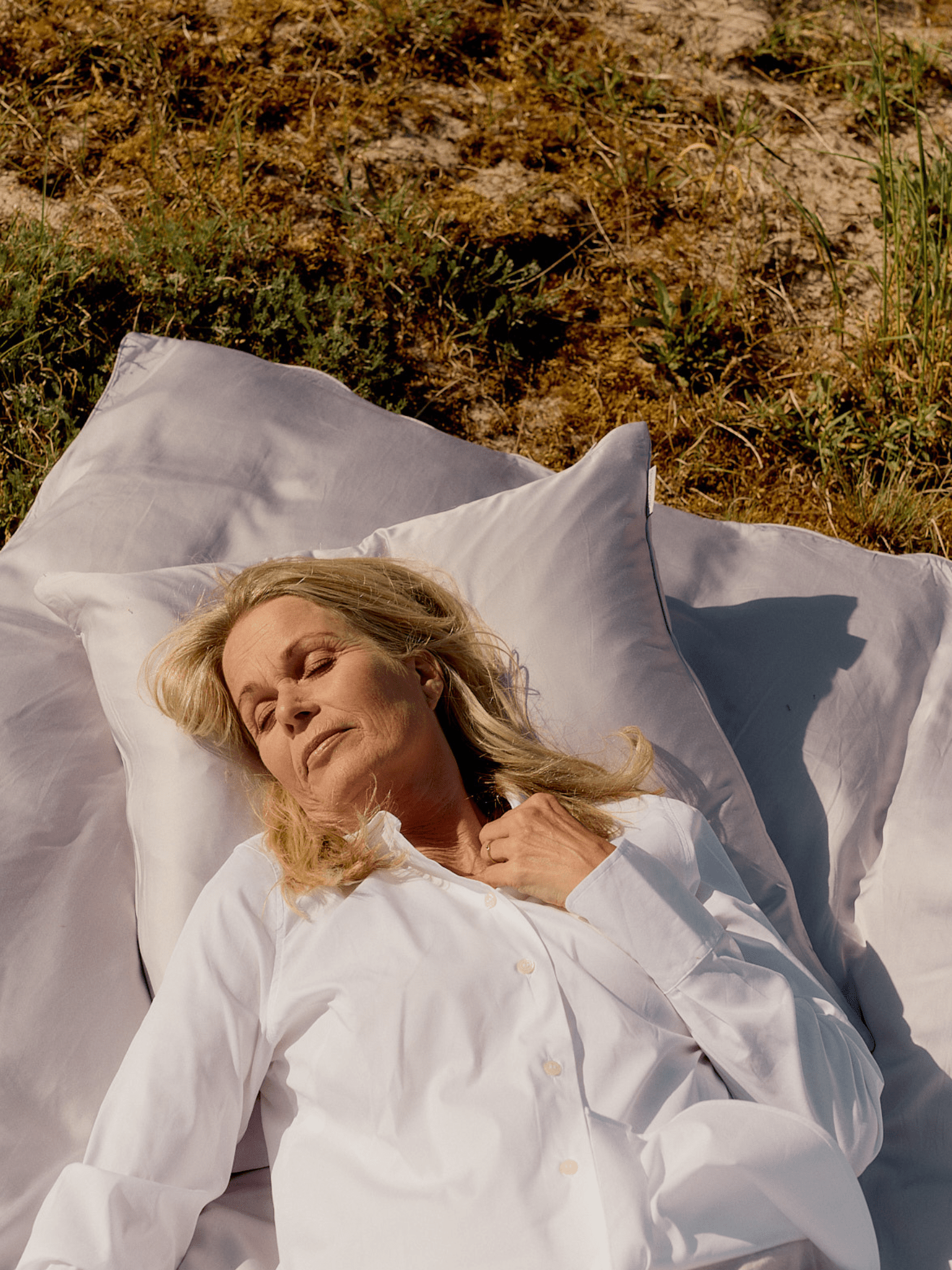 Bambus pudebetræk Lavendel - Nordic Weaving