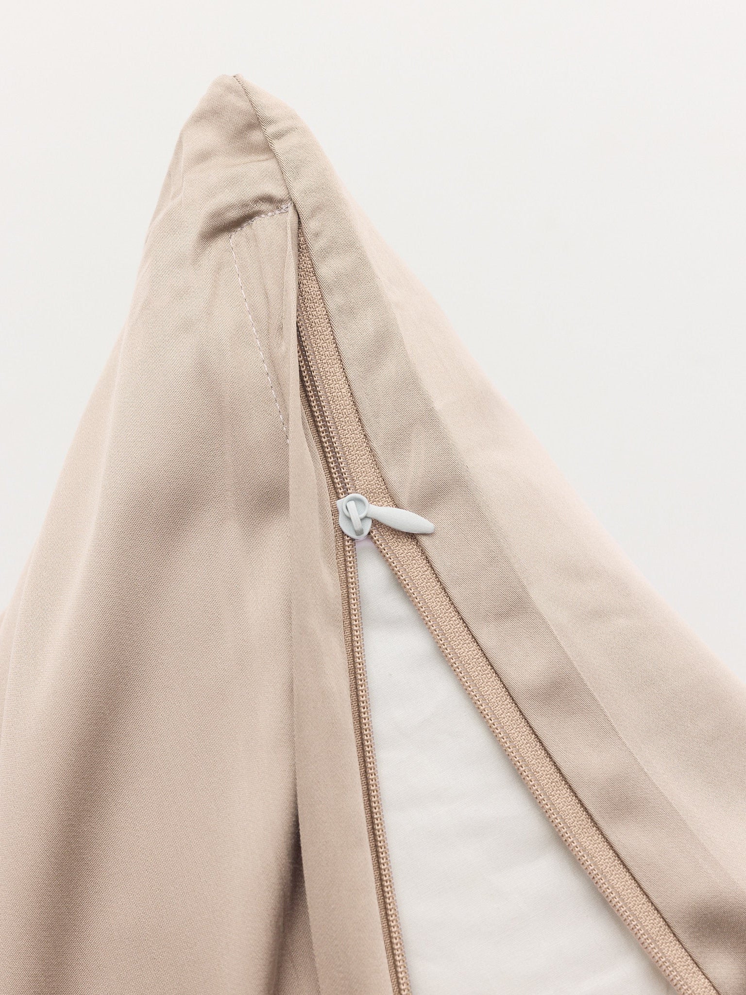 Bambus pudebetræk Lys beige - Nordic Weaving