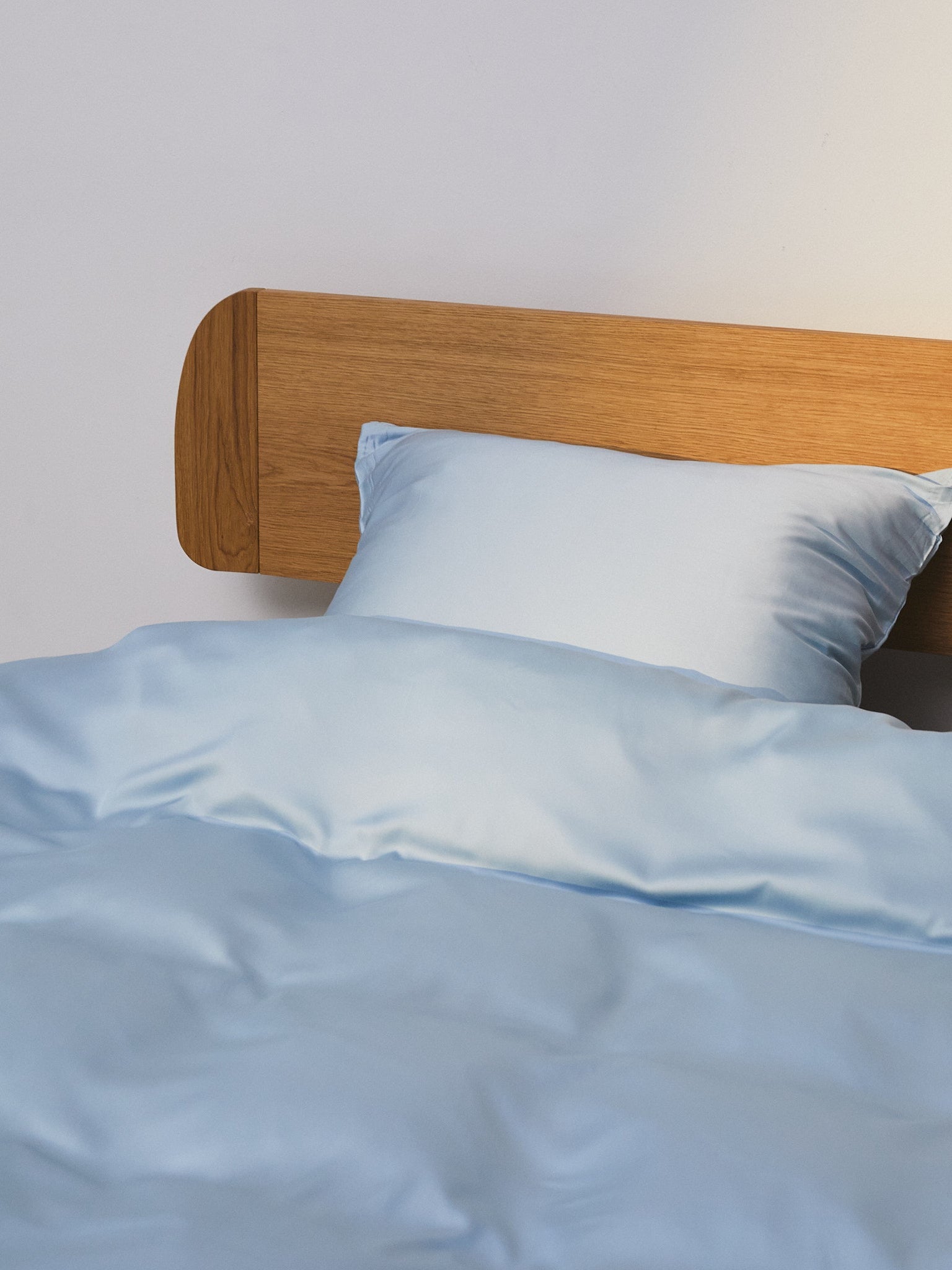 Bambus pudebetræk lys blå - Nordic Weaving