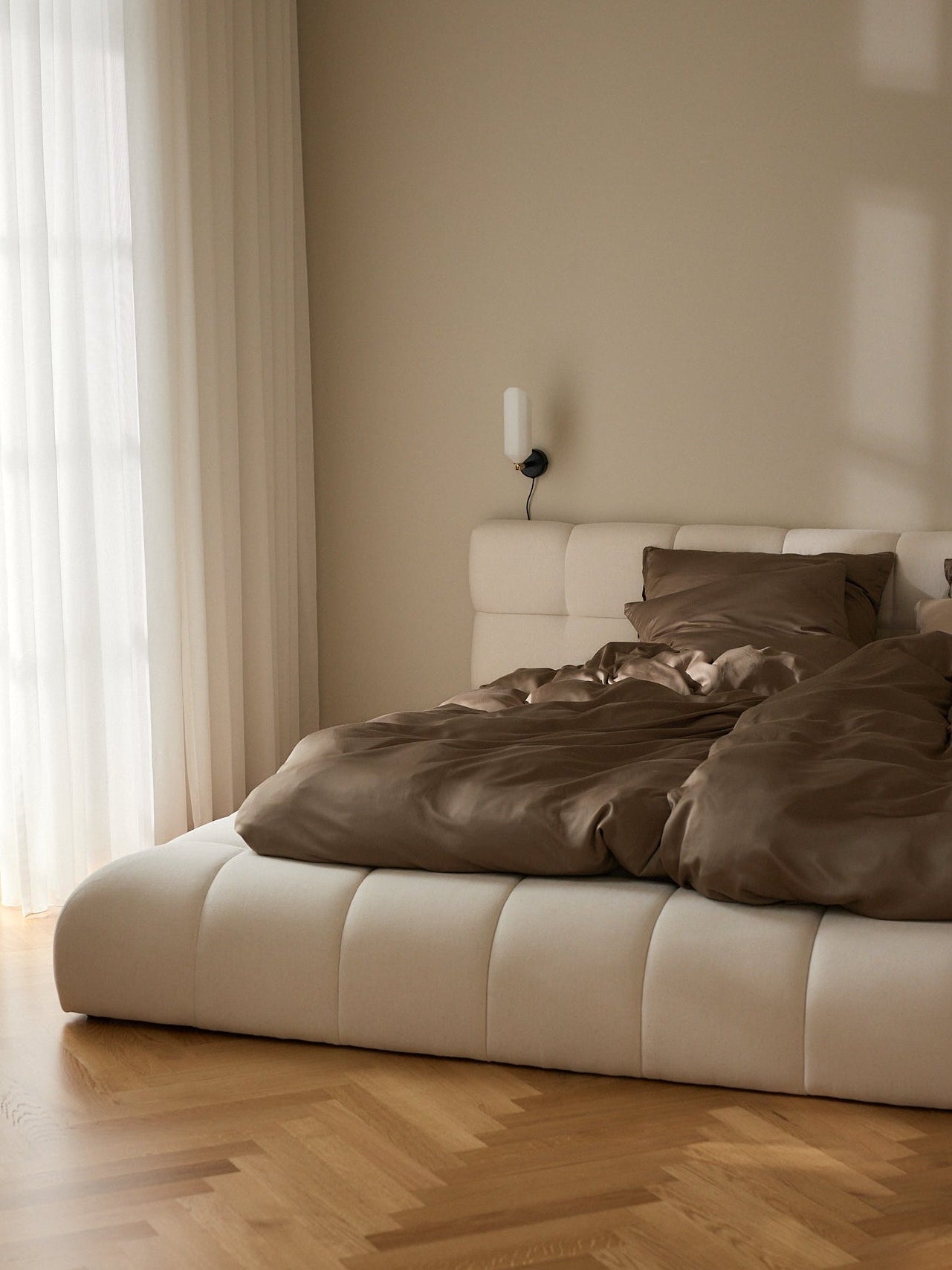 Bambus pudebetræk Shitake TC400 - Nordic Weaving