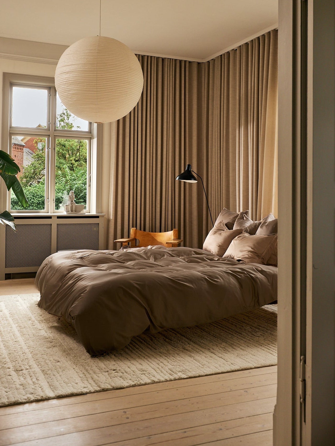 Bambus pudebetræk Shitake TC400 - Nordic Weaving