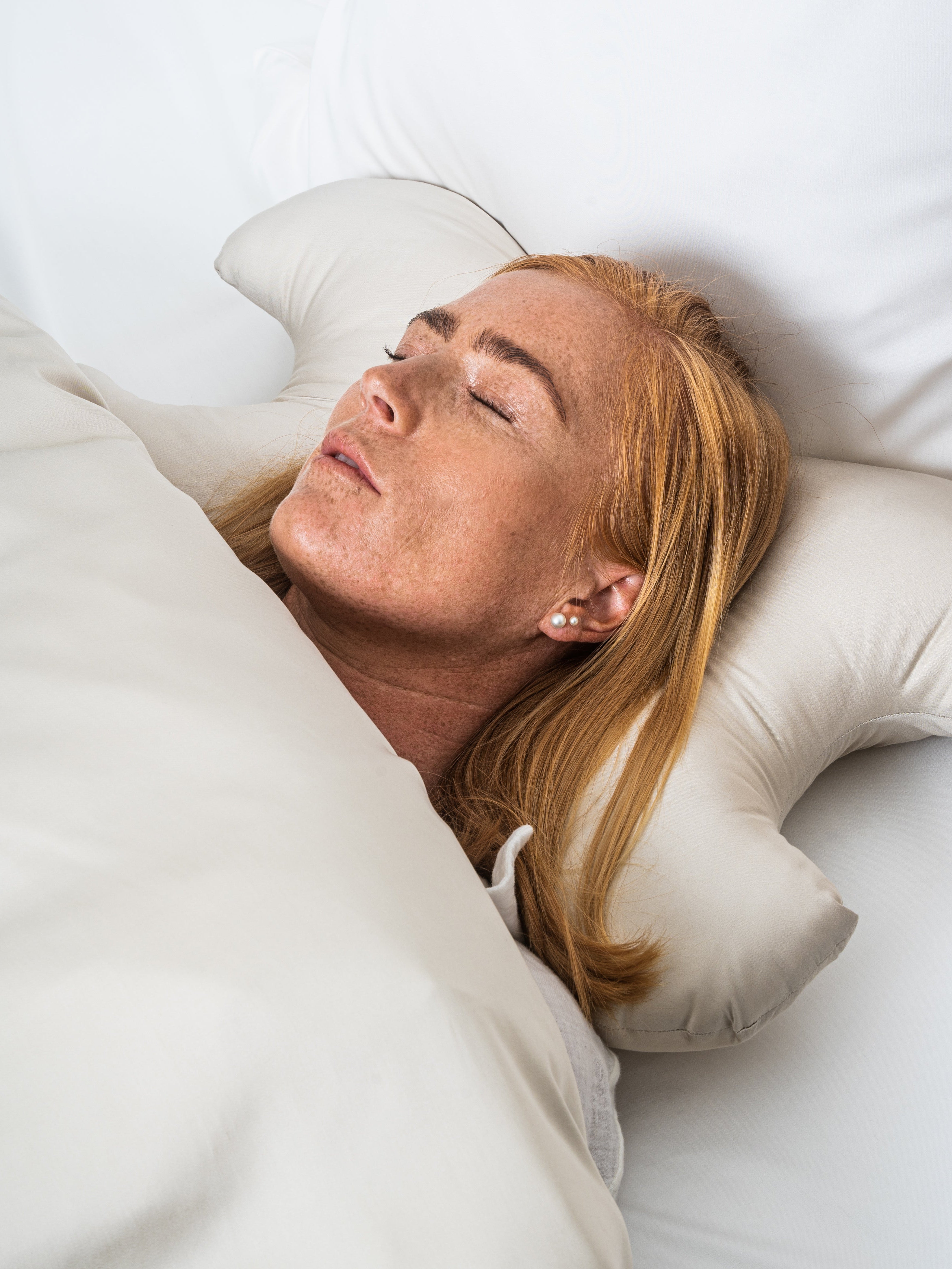 Bambuspudebetræk til Face pillow sand - Nordic Weaving