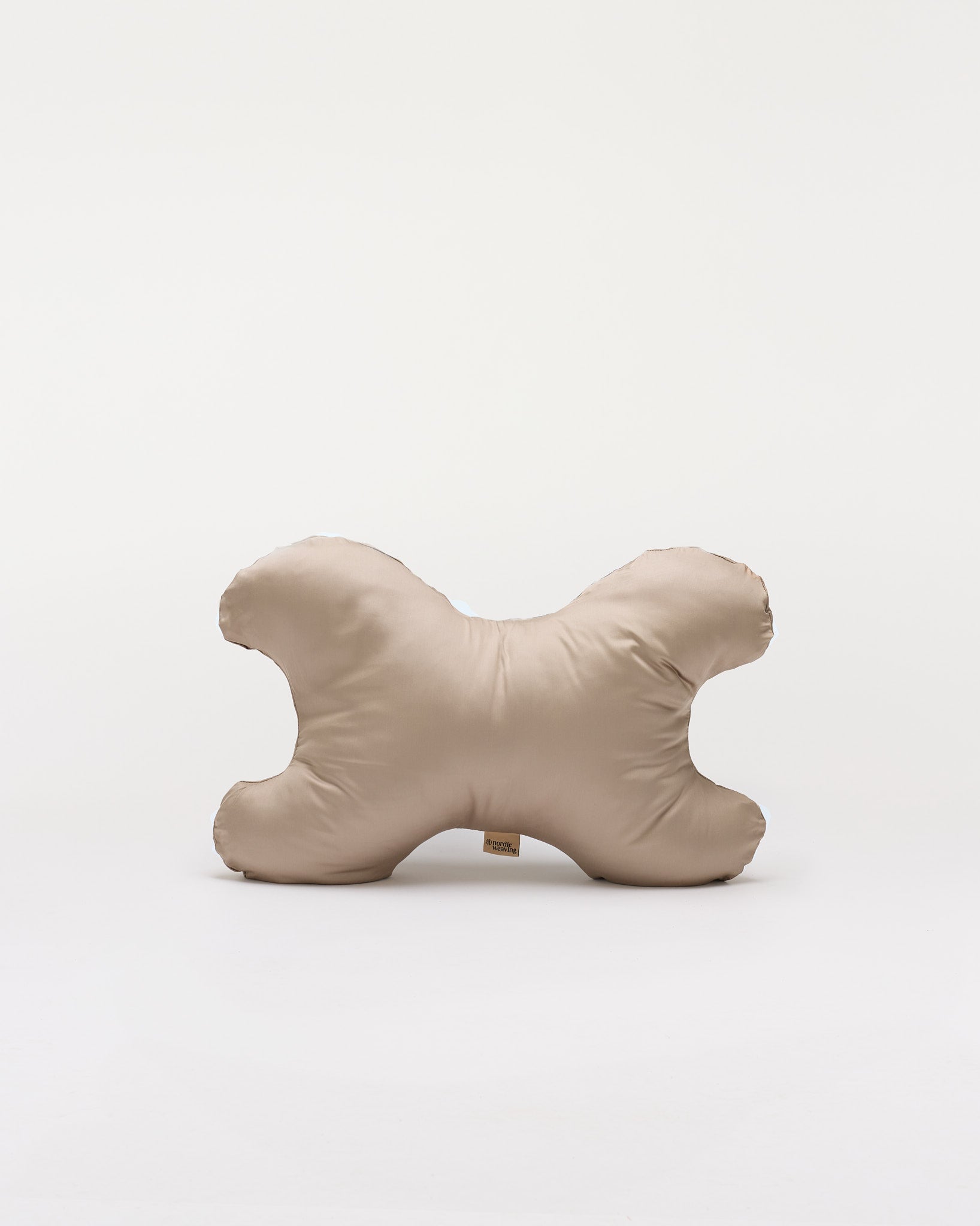 Bambuspudebetræk til Face pillow Taupe - Nordic Weaving