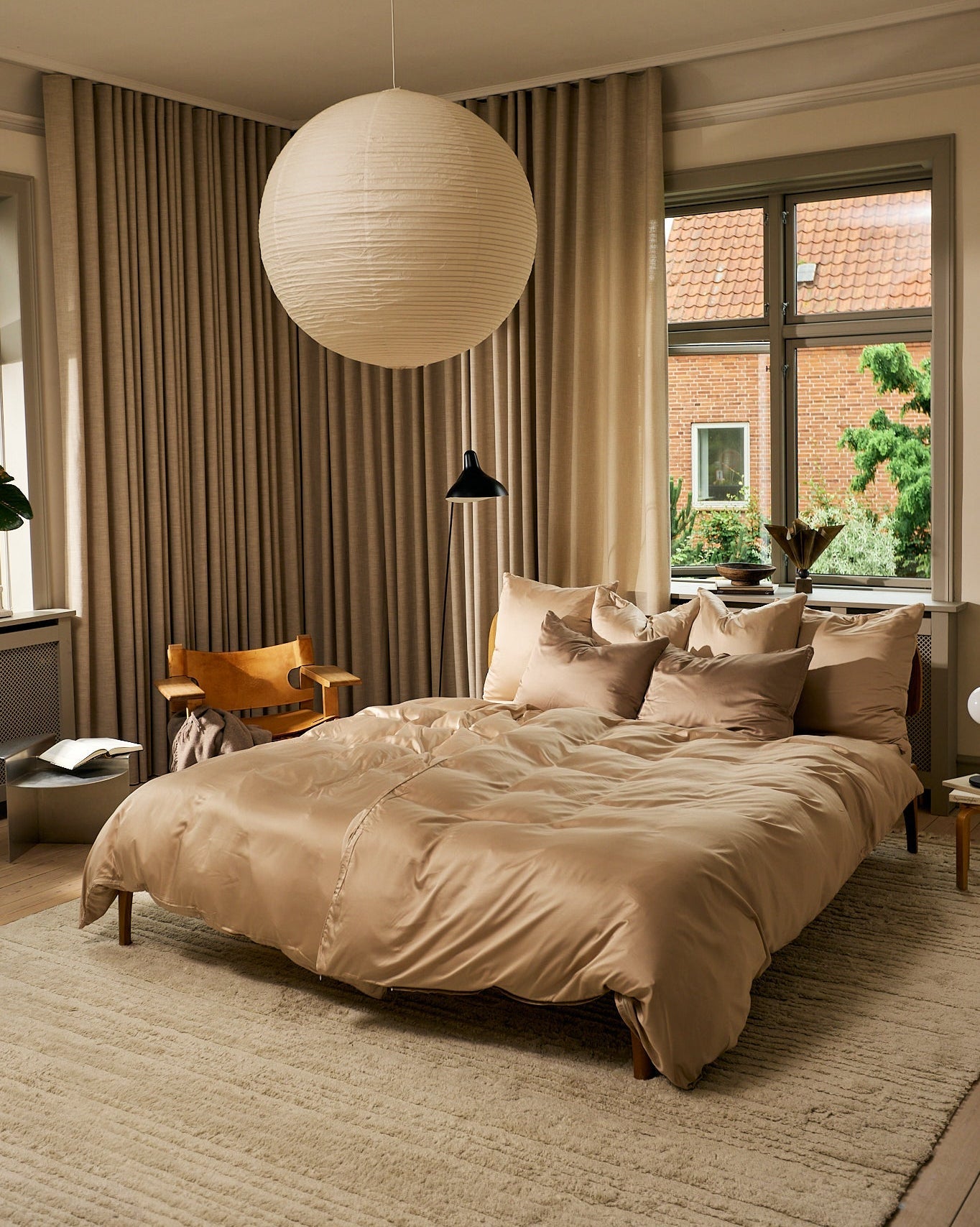 Bambussengetøj Taupe TC400 - Nordic Weaving