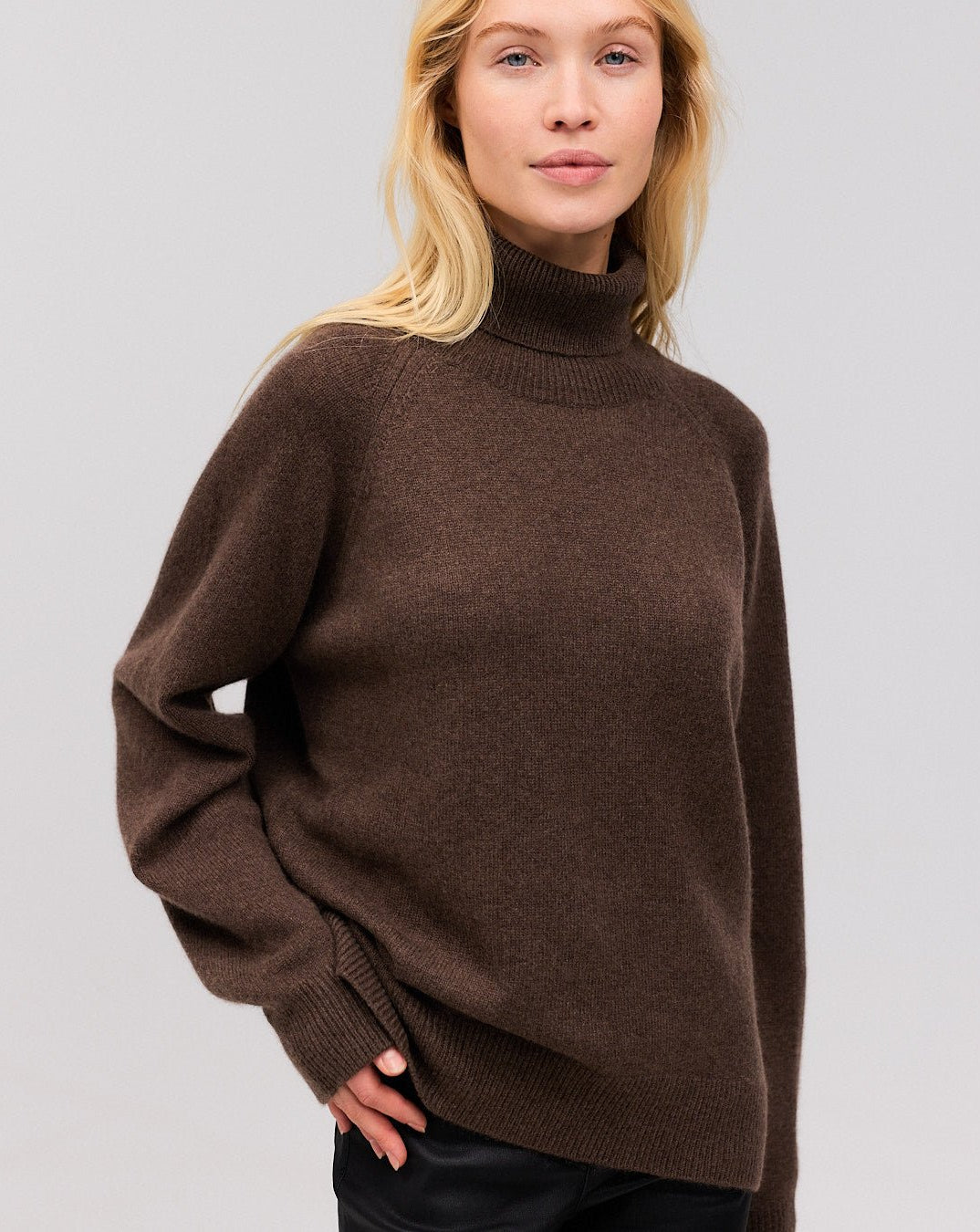 BREGDIS cashmere bluse buffalo - Nordic Weaving