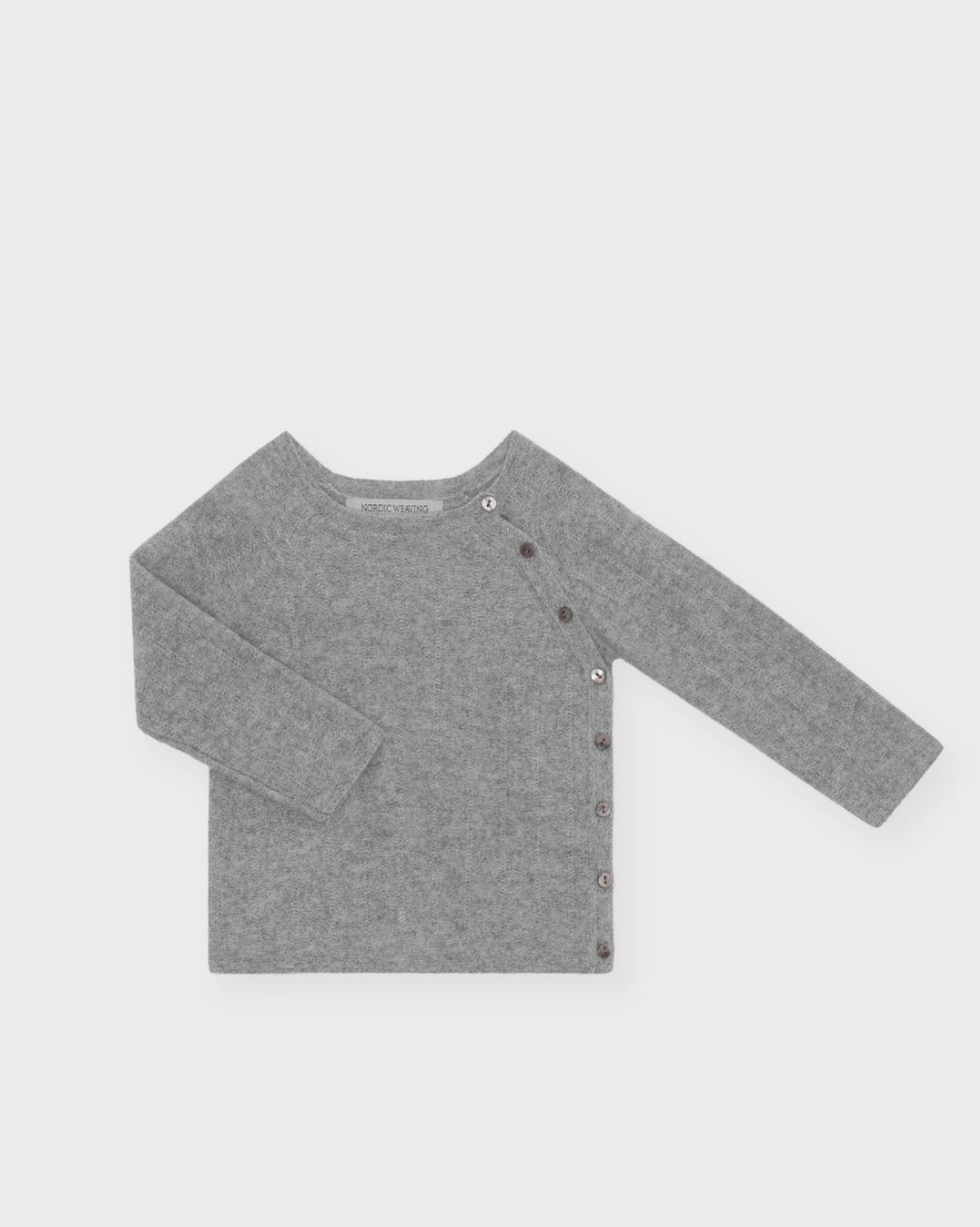 Cashmere cardigan Conrad til junior - Nordic Weaving