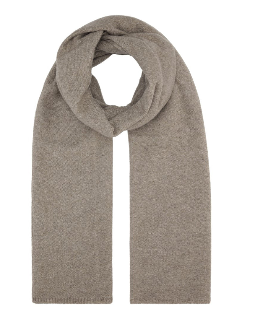 Cashmere halstørklæde brun 70x200cm - Nordic Weaving