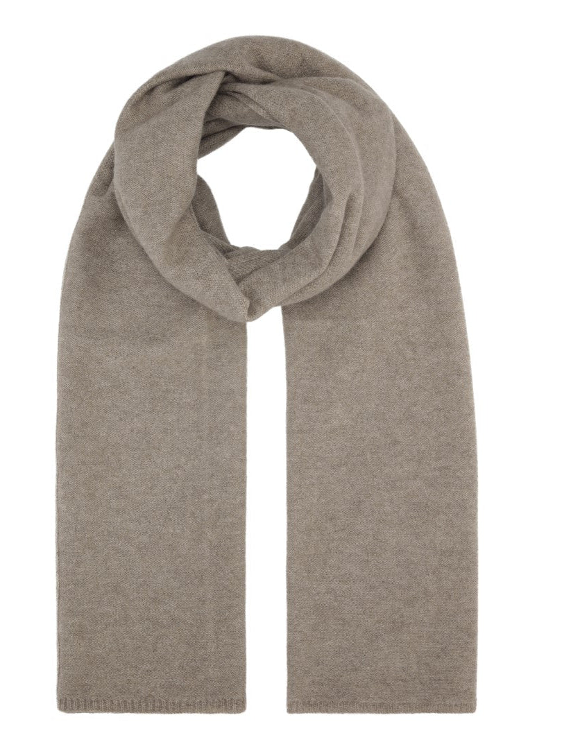 Cashmere halstørklæde brun 70x200cm - Nordic Weaving