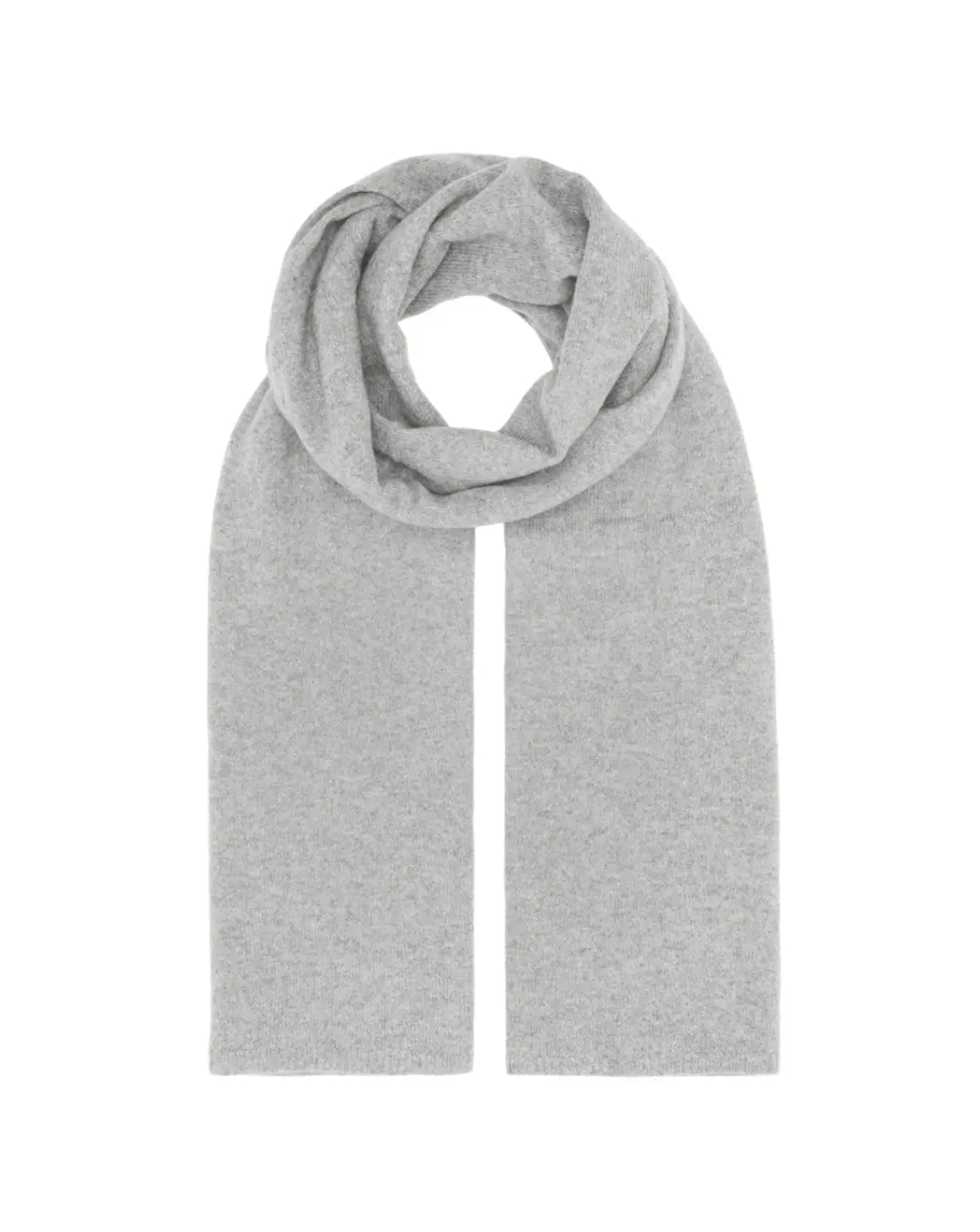 Cashmere halstørklæde lys grå 70x200cm - Nordic Weaving