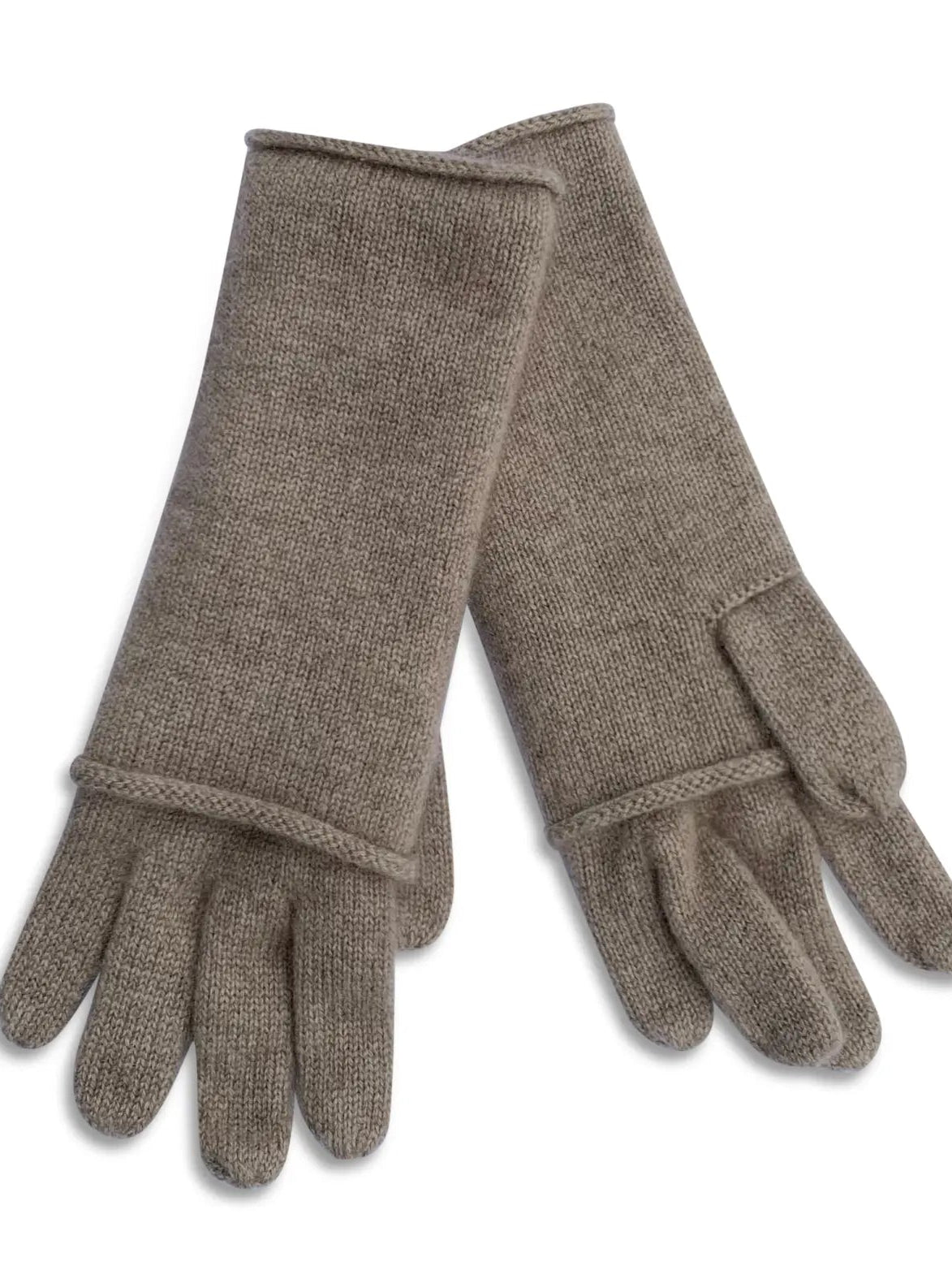 Cashmere handsker brun - Nordic Weaving