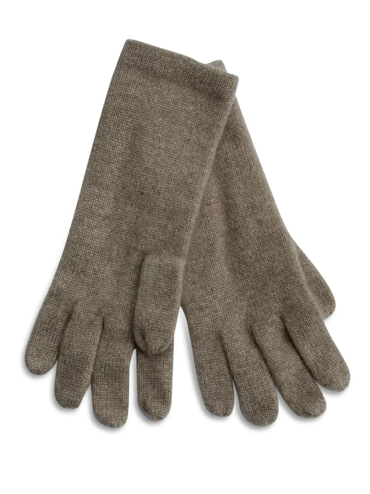 Cashmere handsker brun - Nordic Weaving