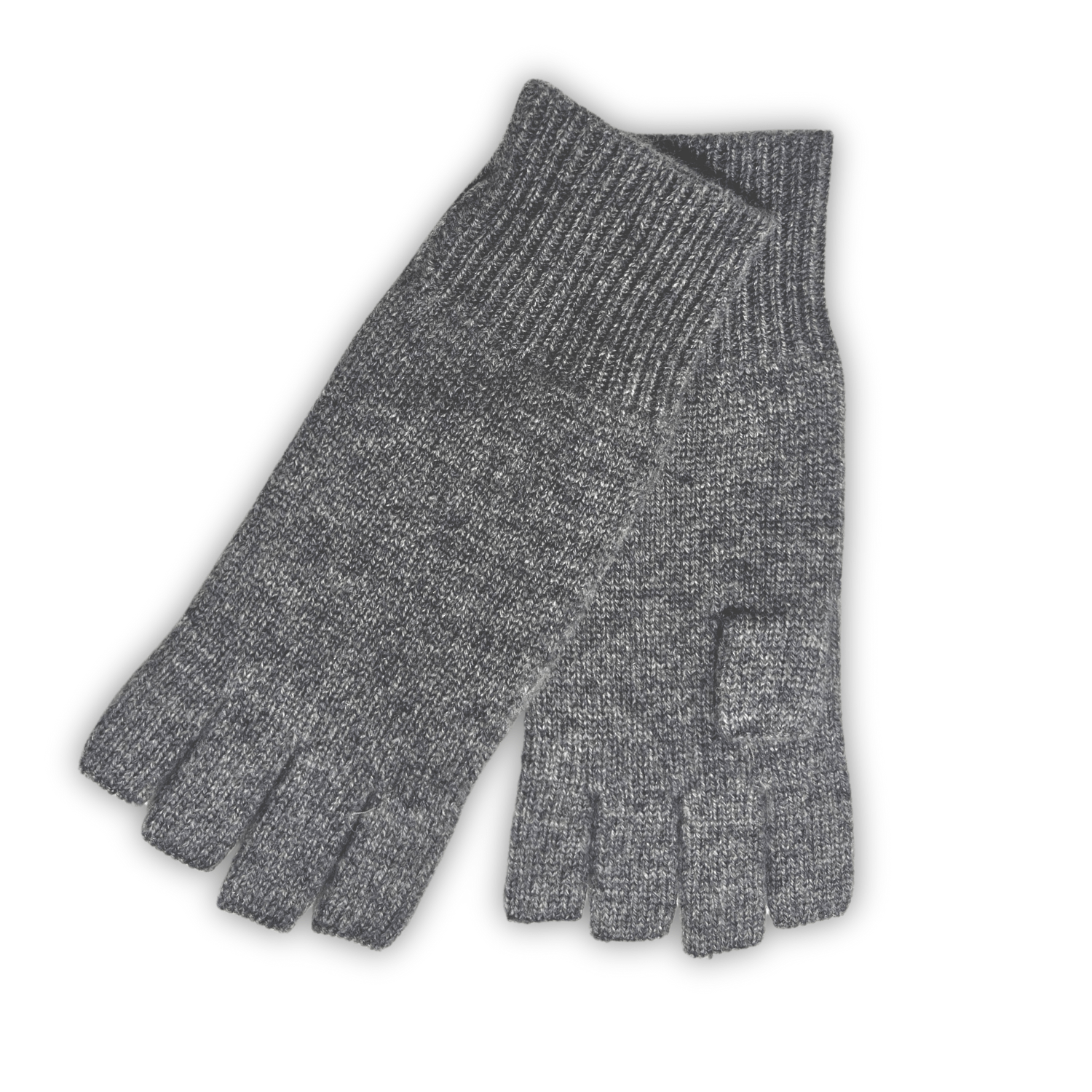 Cashmere handsker uden fingre - grå - Nordic Weaving