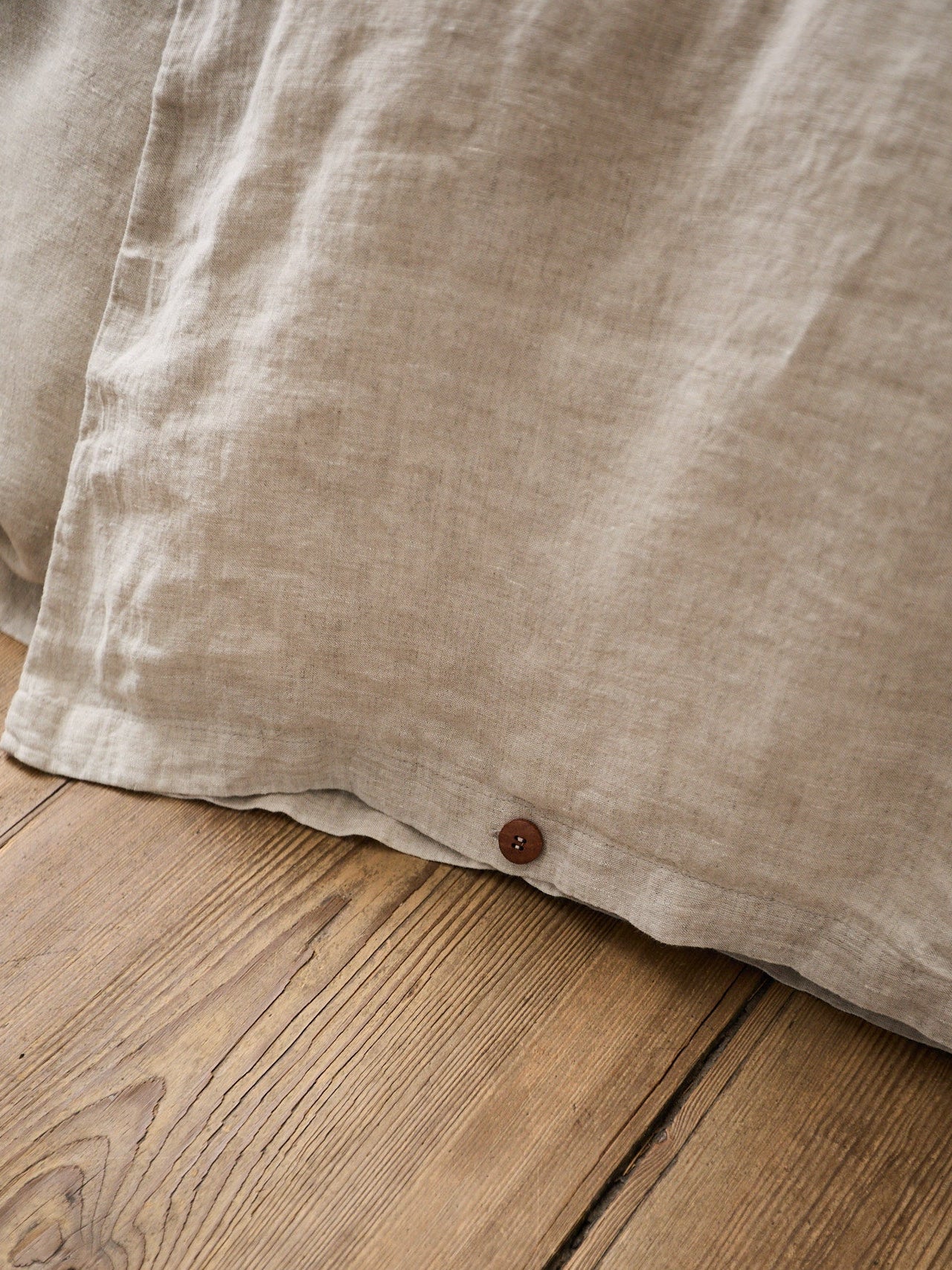 Dobbelt hørsengetøj natur - Nordic Weaving