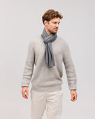 EBBE cashmere halstørklæde grå - Nordic Weaving