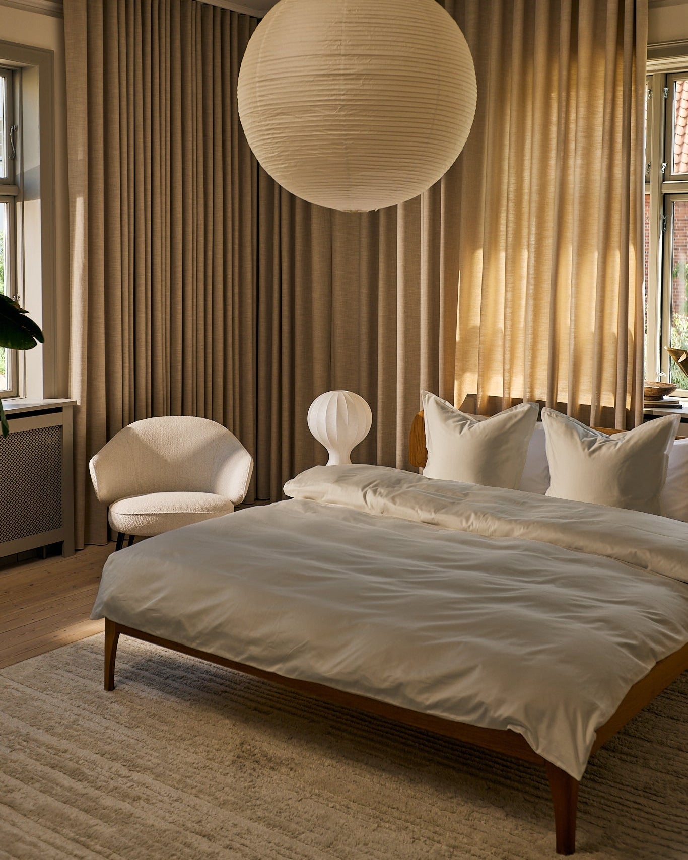 Egyptisk bomuld sengetøj Sand - Nordic Weaving