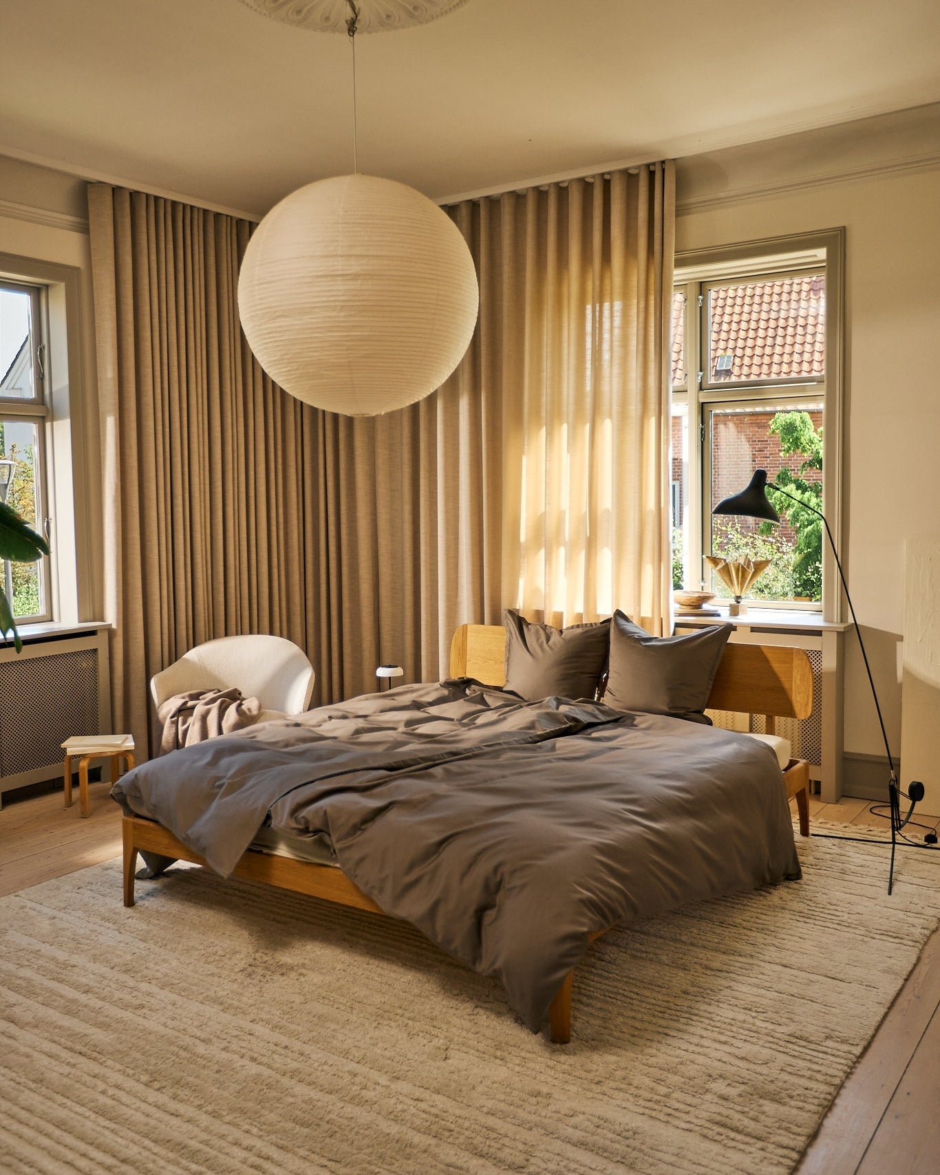 Egyptisk bomuld sengetøj Shitake - Nordic Weaving