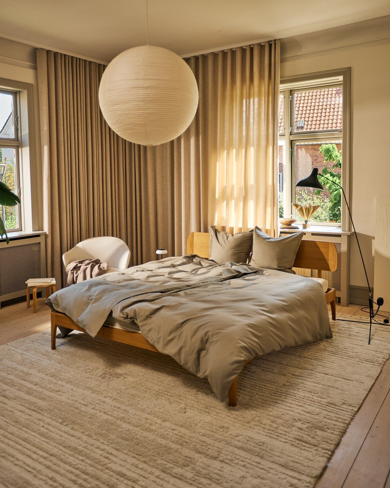 Egyptisk bomuld sengetøj Shitake - Nordic Weaving