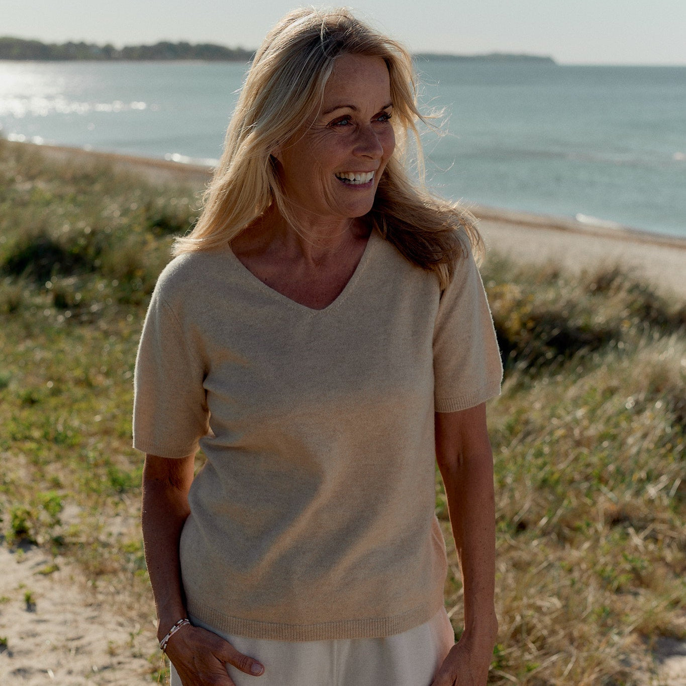 Emma cashmere T-shirt - Nordic Weaving