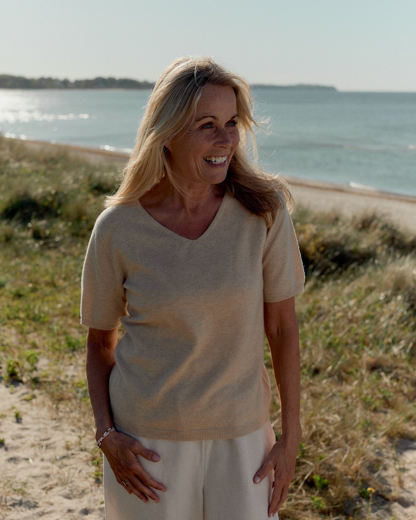 Emma cashmere T-shirt - Nordic Weaving