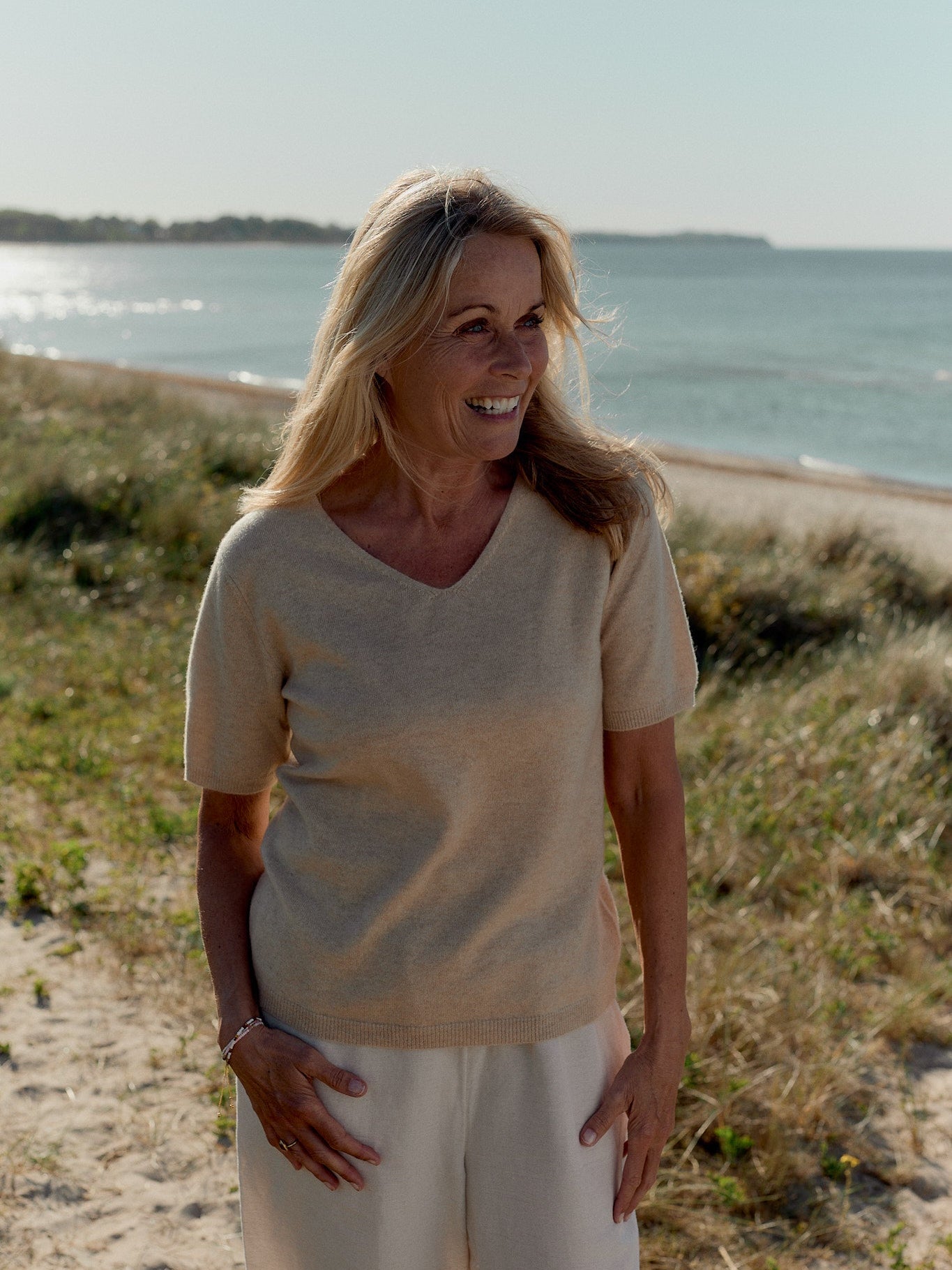 Emma cashmere T-shirt - Nordic Weaving