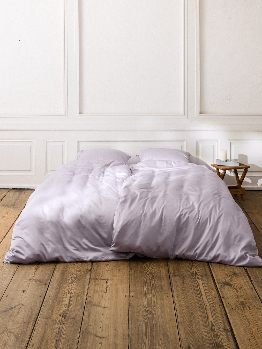 Enkelt bambussengetøj Lavendel - Nordic Weaving