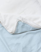 Enkelt bambussengetøj Lys Blå - Nordic Weaving