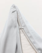 Enkelt bambussengetøj Lys Grå - Nordic Weaving