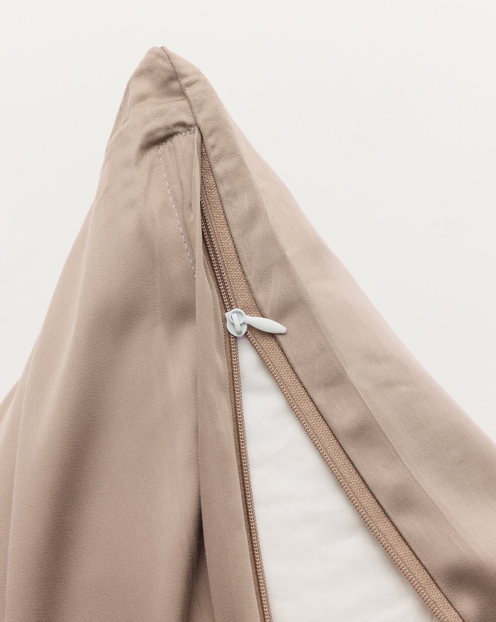 Enkelt bambussengetøj Taupe - Nordic Weaving