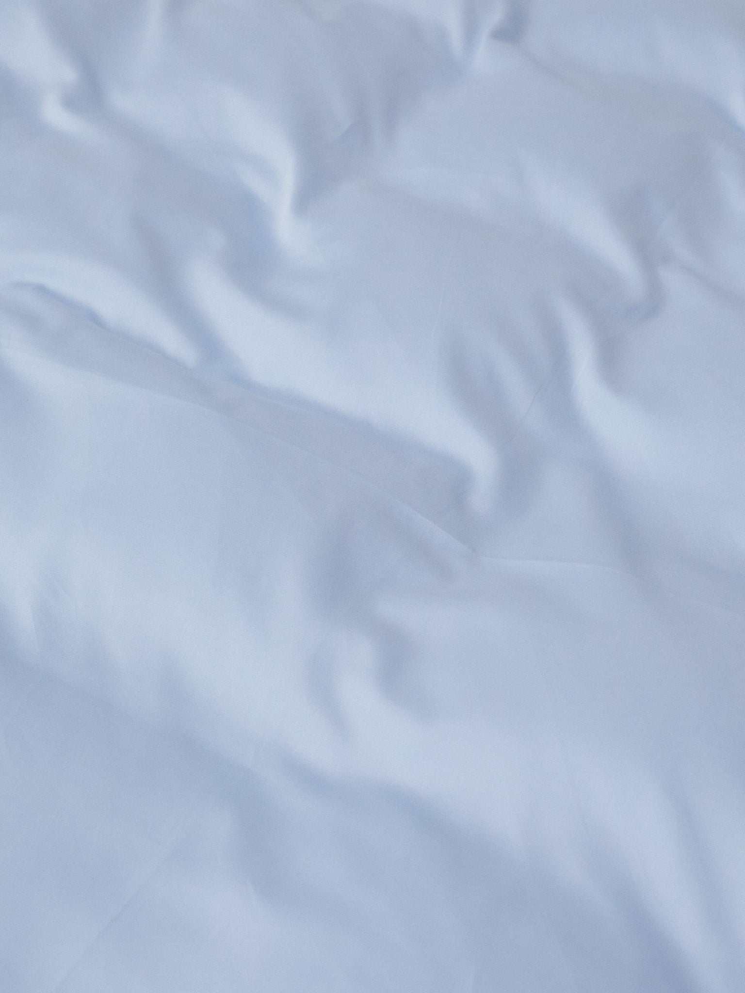 Enkelt sengetøj Egyptisk bomuld lys blå - Nordic Weaving