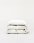 Enkelt silkesengetøj ivory - Nordic Weaving