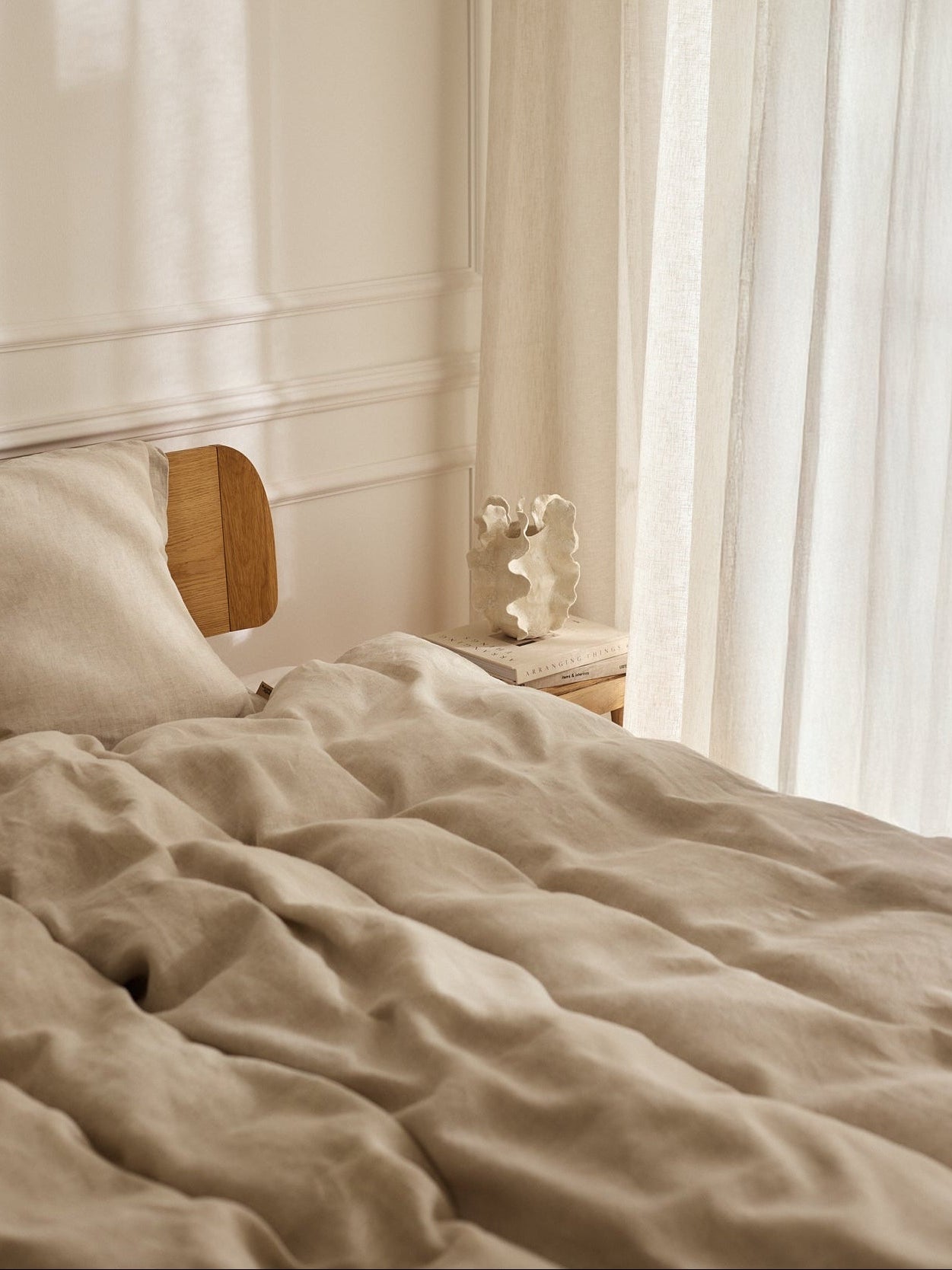 Hørsengetøj natur - Nordic Weaving