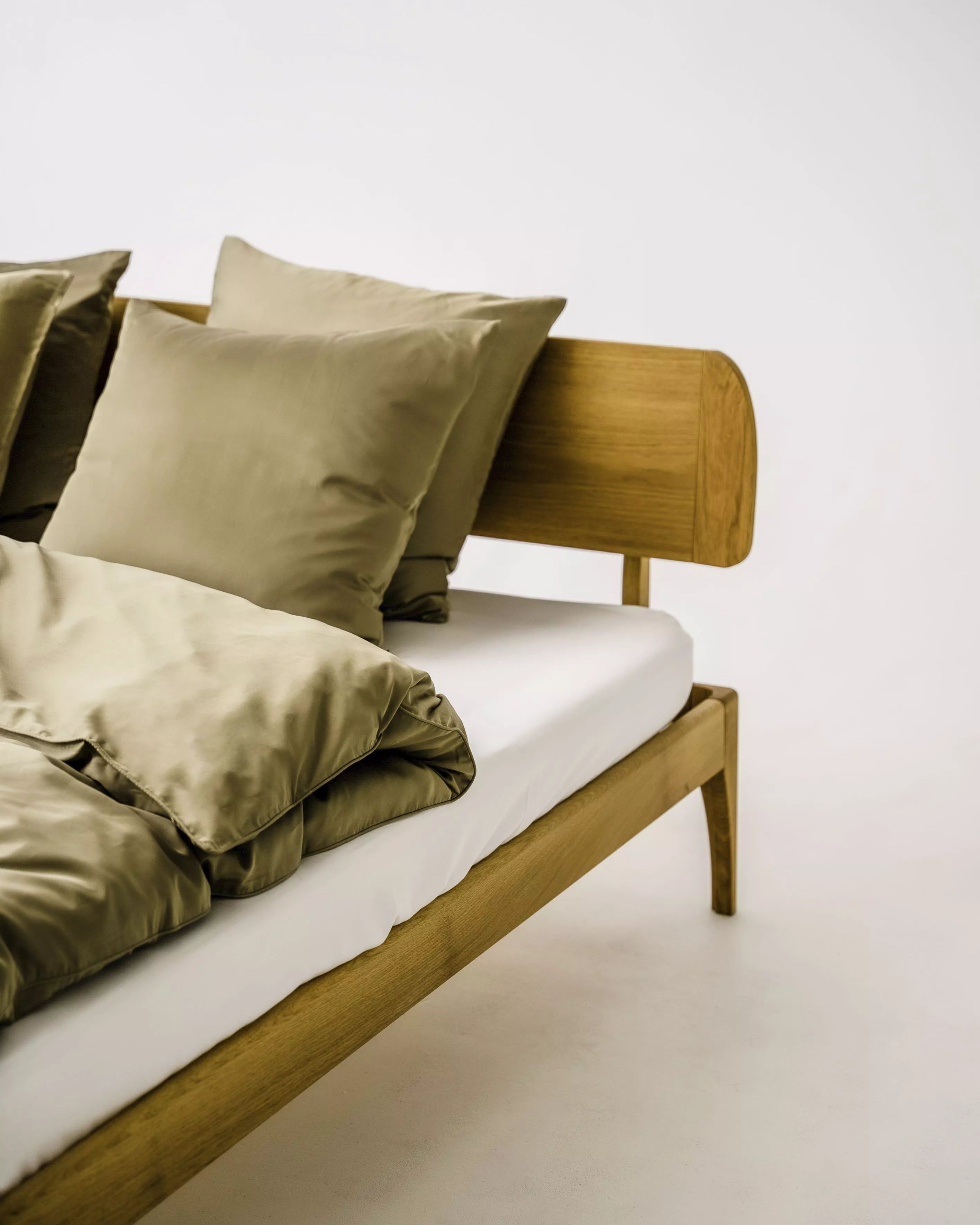 Oprydningsudsalg - Bambus boxlagen Hvid 90x210x35cm - Nordic Weaving