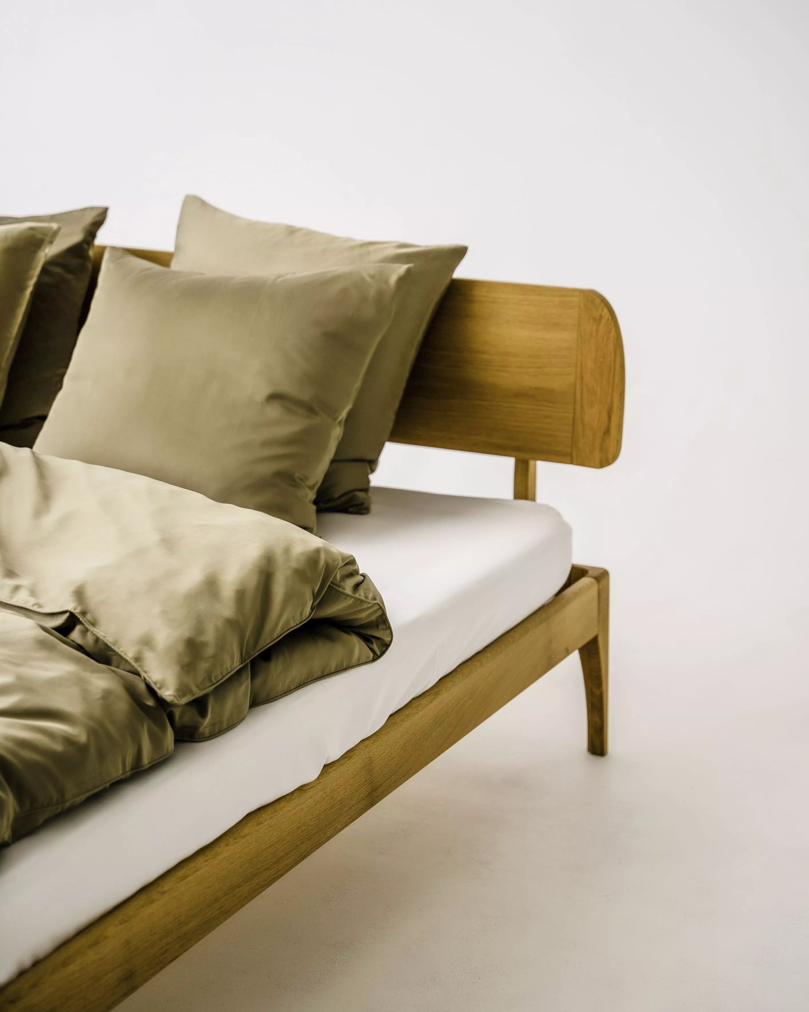 Oprydningsudsalg - Bambus boxlagen Hvid 90x210x35cm - Nordic Weaving