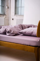 Oprydningsudsalg - Bambus boxlagen Lavendel 90x200x35cm - Nordic Weaving