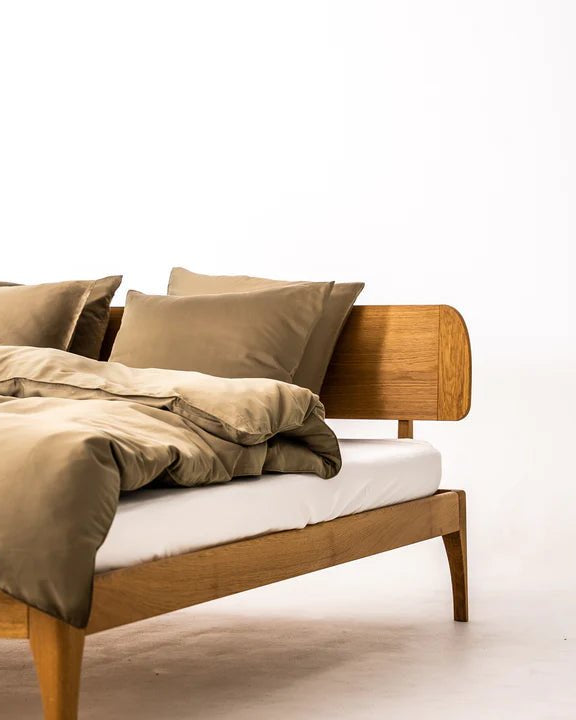 Oprydningsudsalg - Bambus kuvertlagen hvid 90x210x20cm - Nordic Weaving