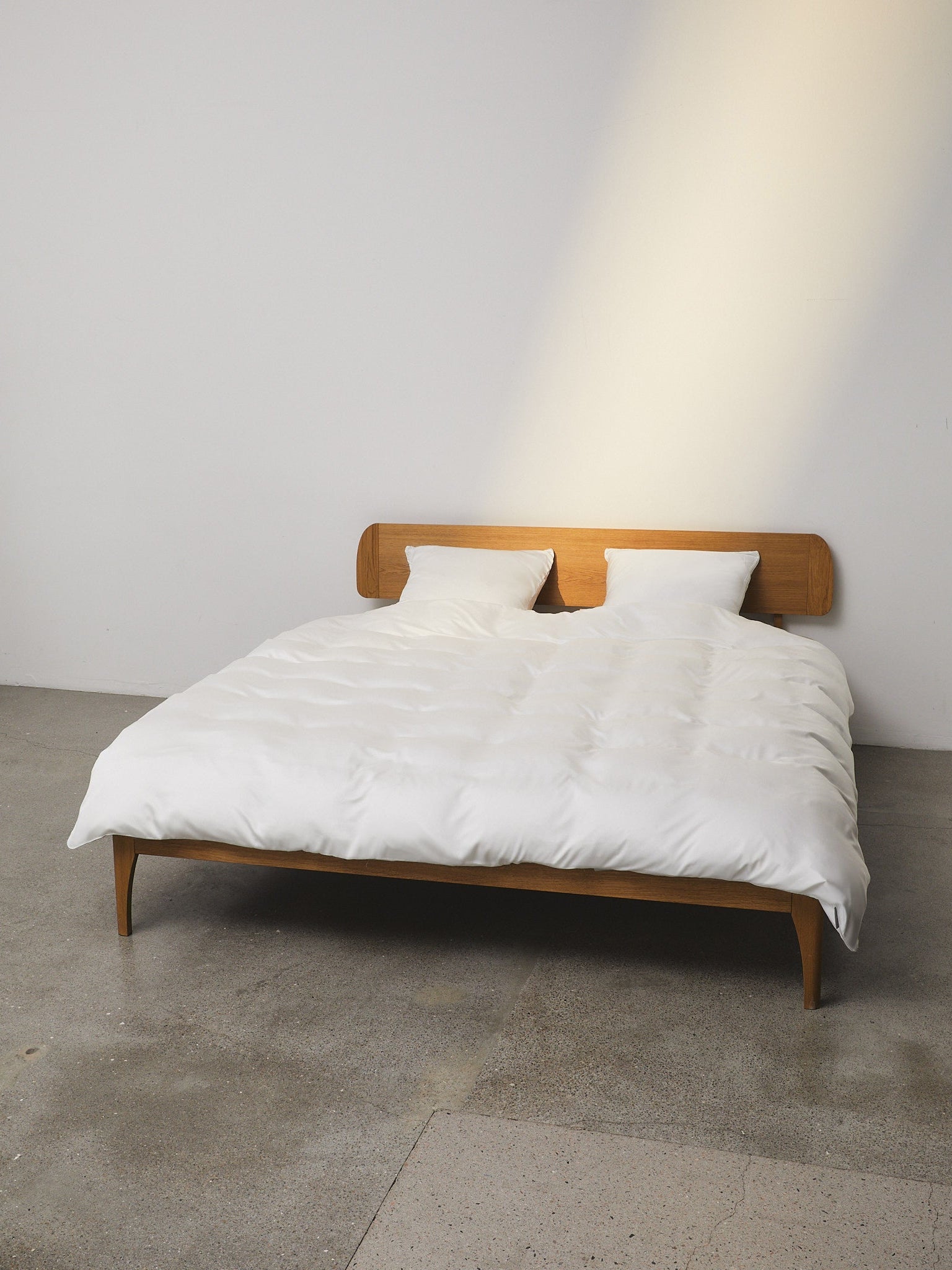 Oprydningsudsalg - Dobbelt bambussengetøj Hvid - Nordic Weaving