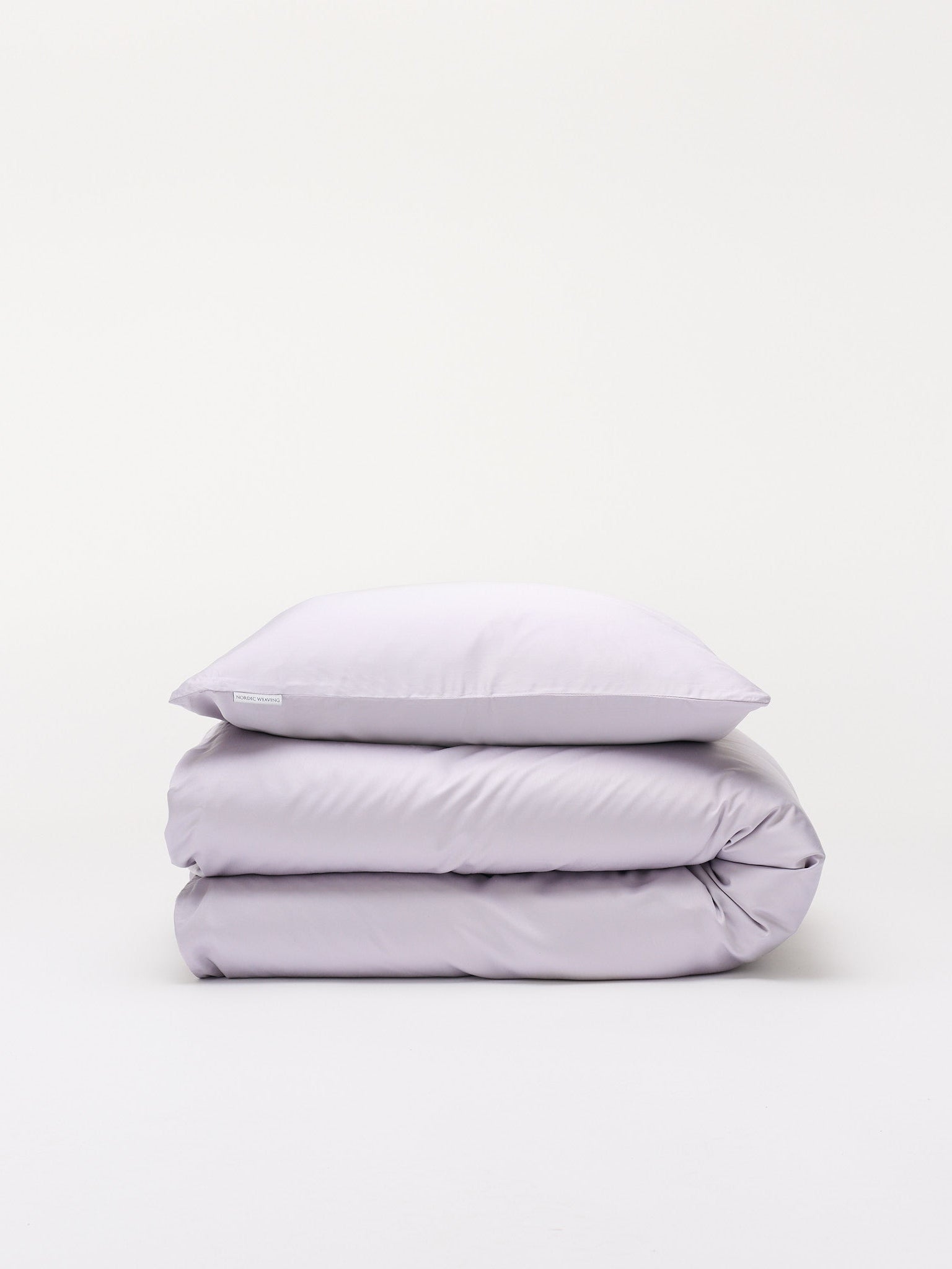 Oprydningsudsalg - Dobbelt bambussengetøj lavendel - Nordic Weaving