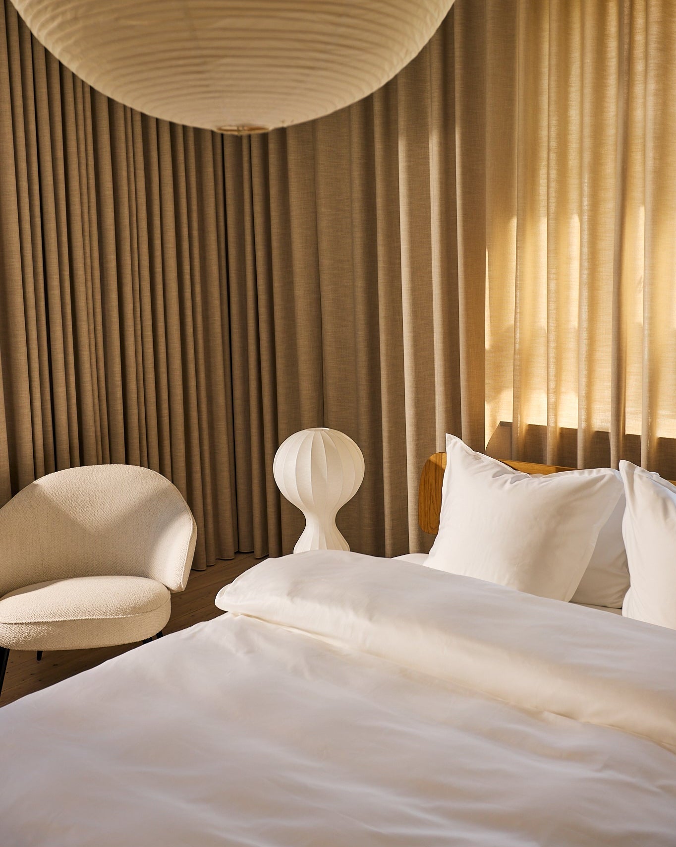 Pudebetræk Egyptisk bomuld Hvid - Nordic Weaving