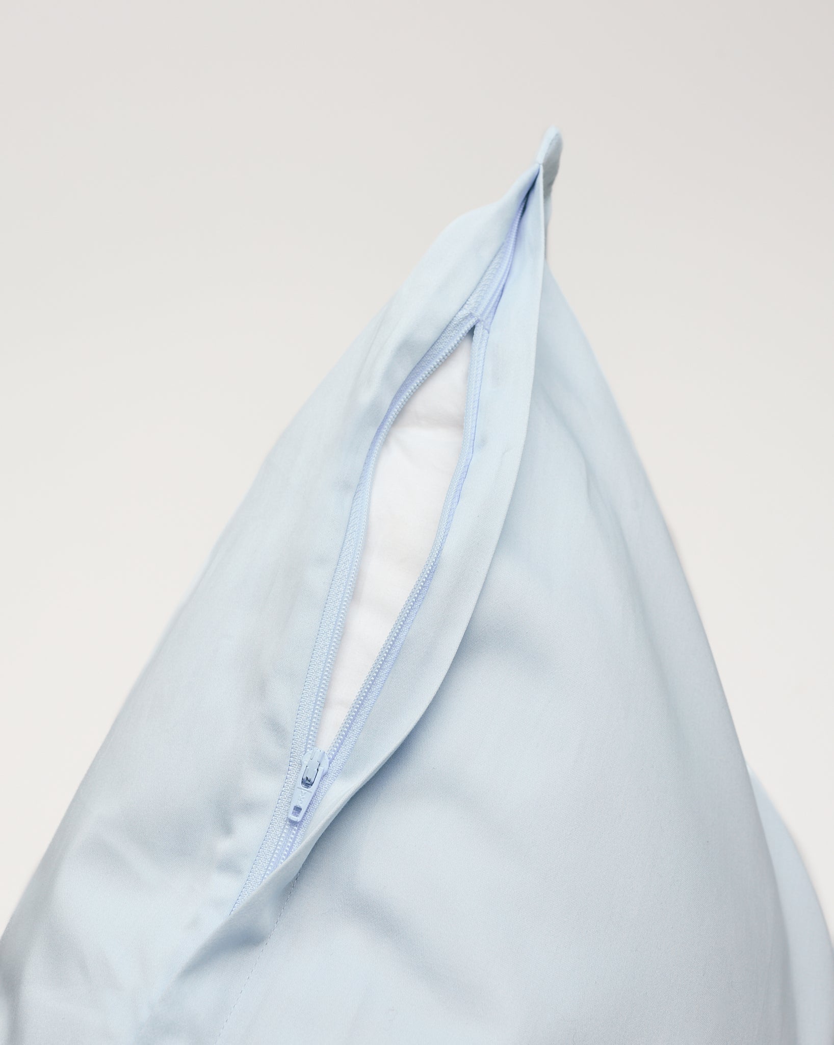 Pudebetræk Egyptisk bomuld Lys Blå - Nordic Weaving