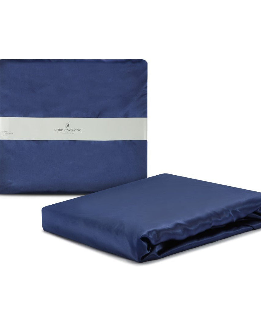 Silke boxlagen Navy blå - Nordic Weaving