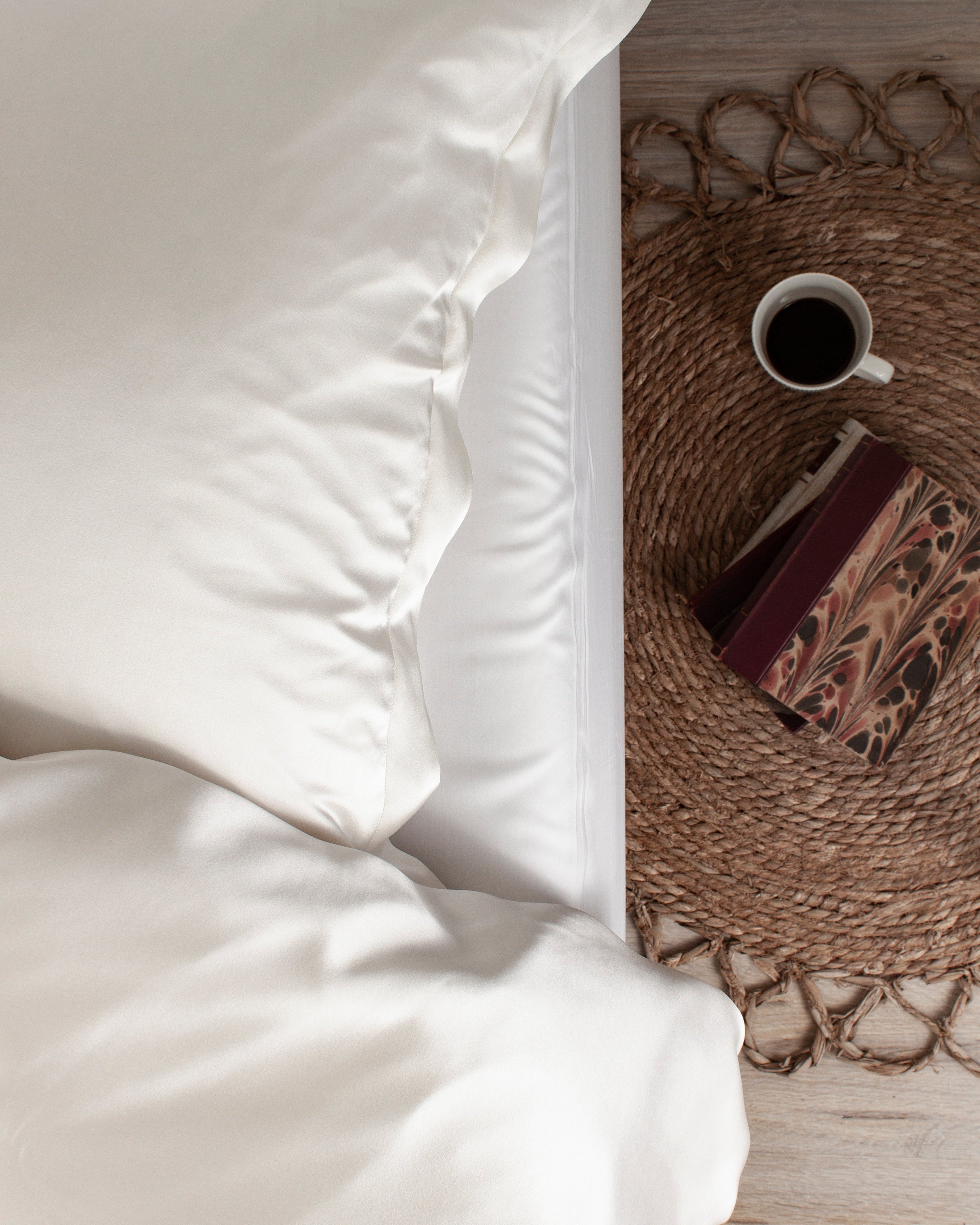 Silke kuvertlagen ivory - Nordic Weaving