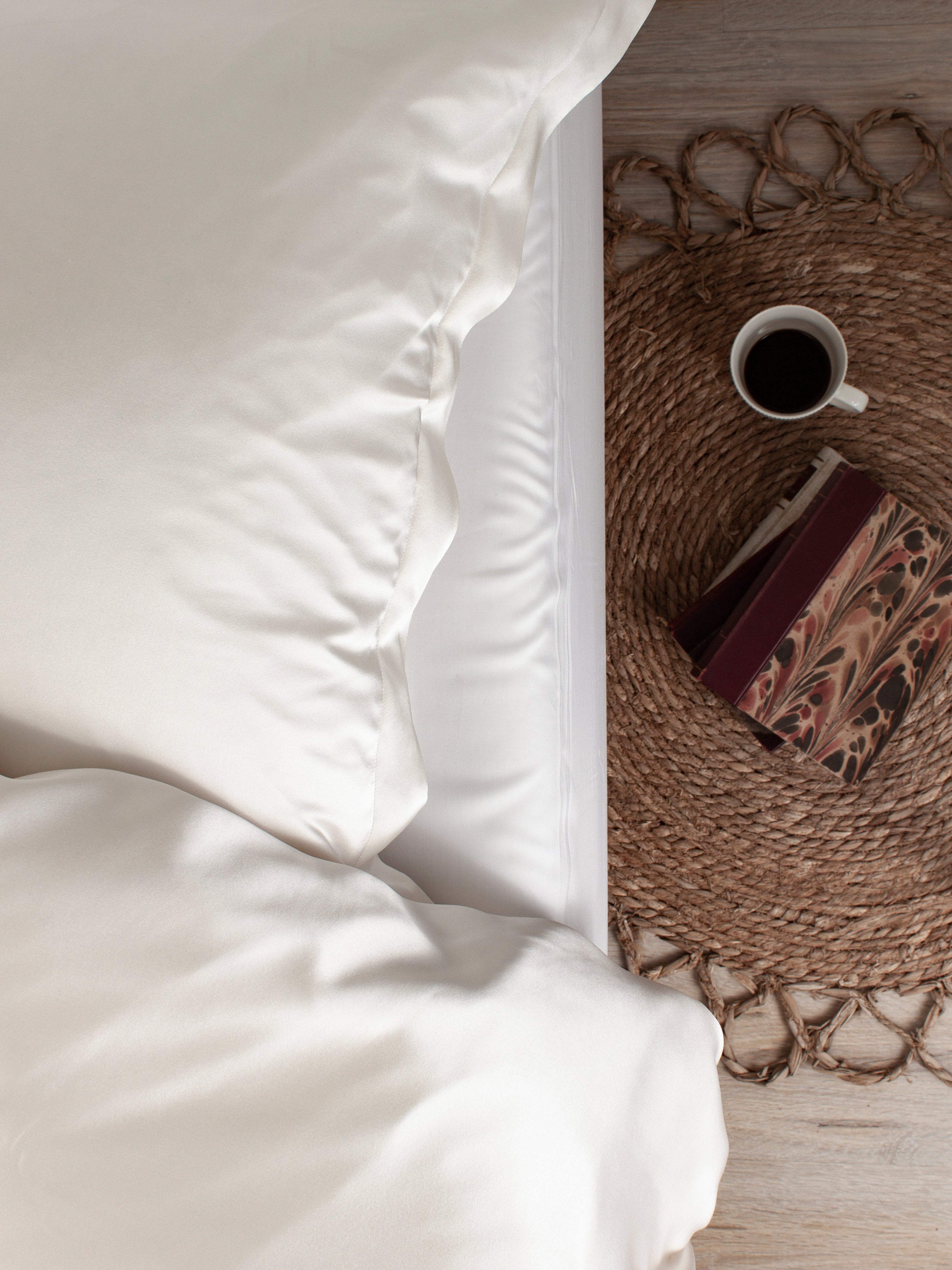 Silke kuvertlagen ivory - Nordic Weaving