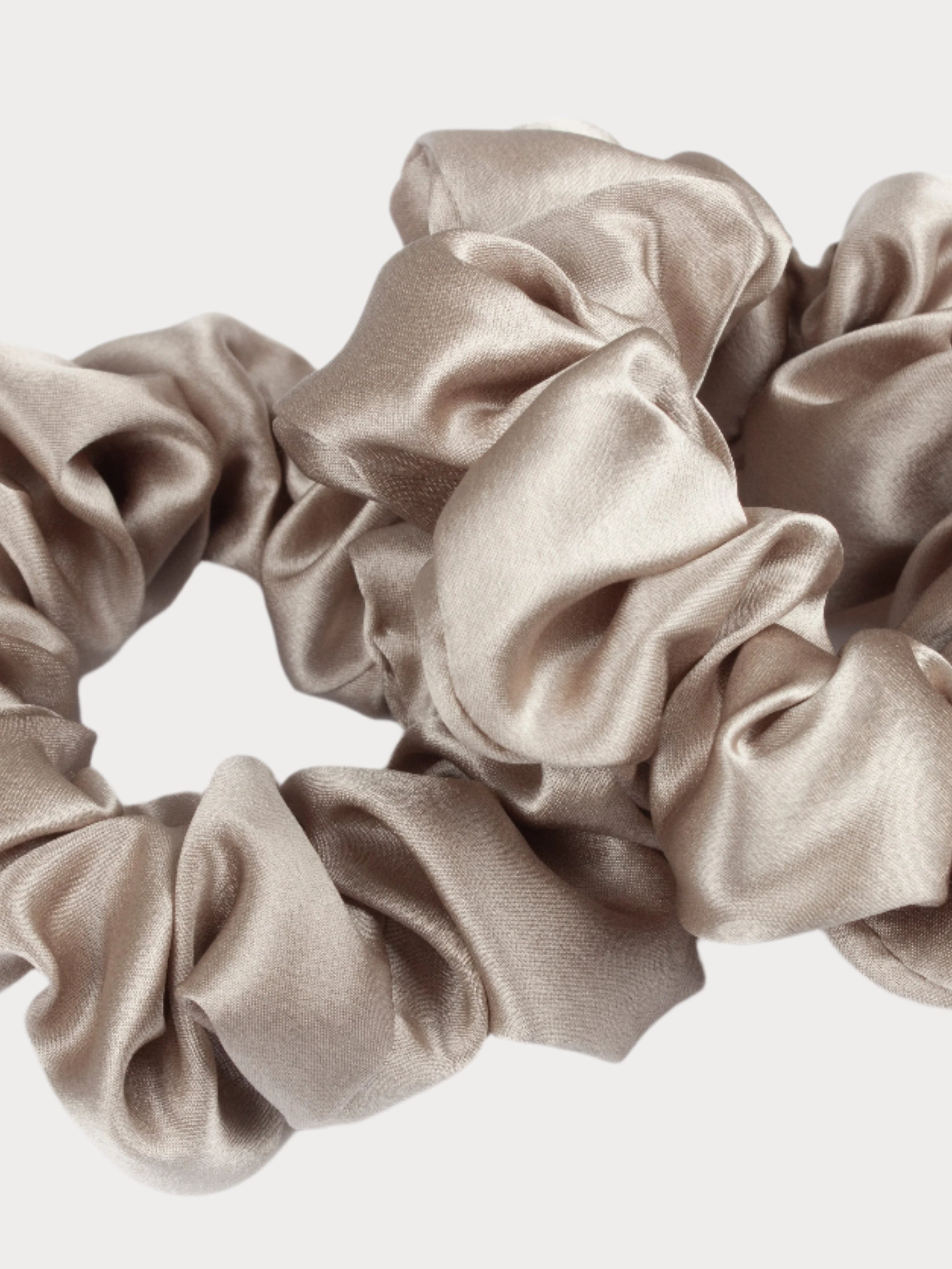 Silke Scrunchie - mocca - Nordic Weaving