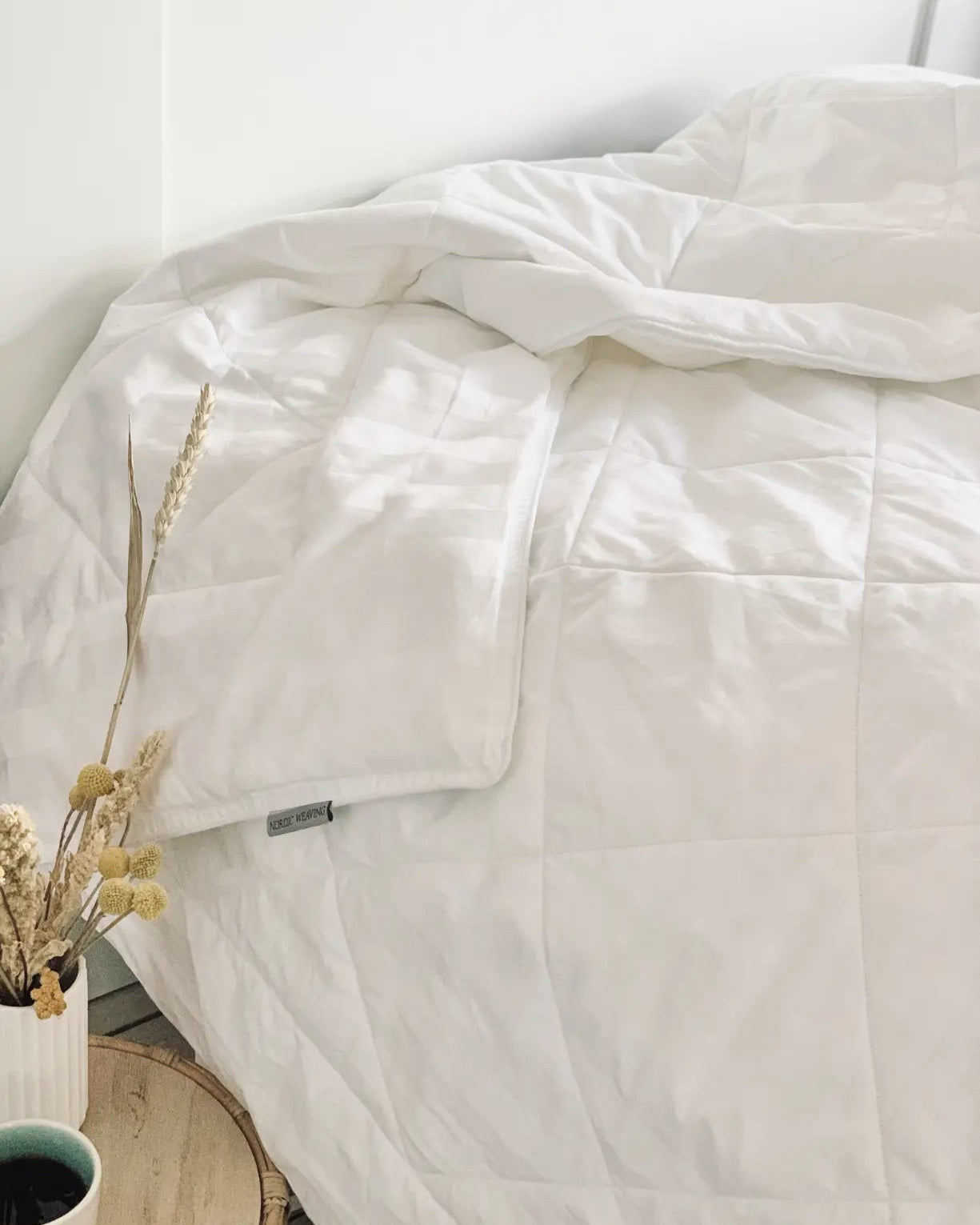 Silkedyne med bomuldsvår - Nordic Weaving