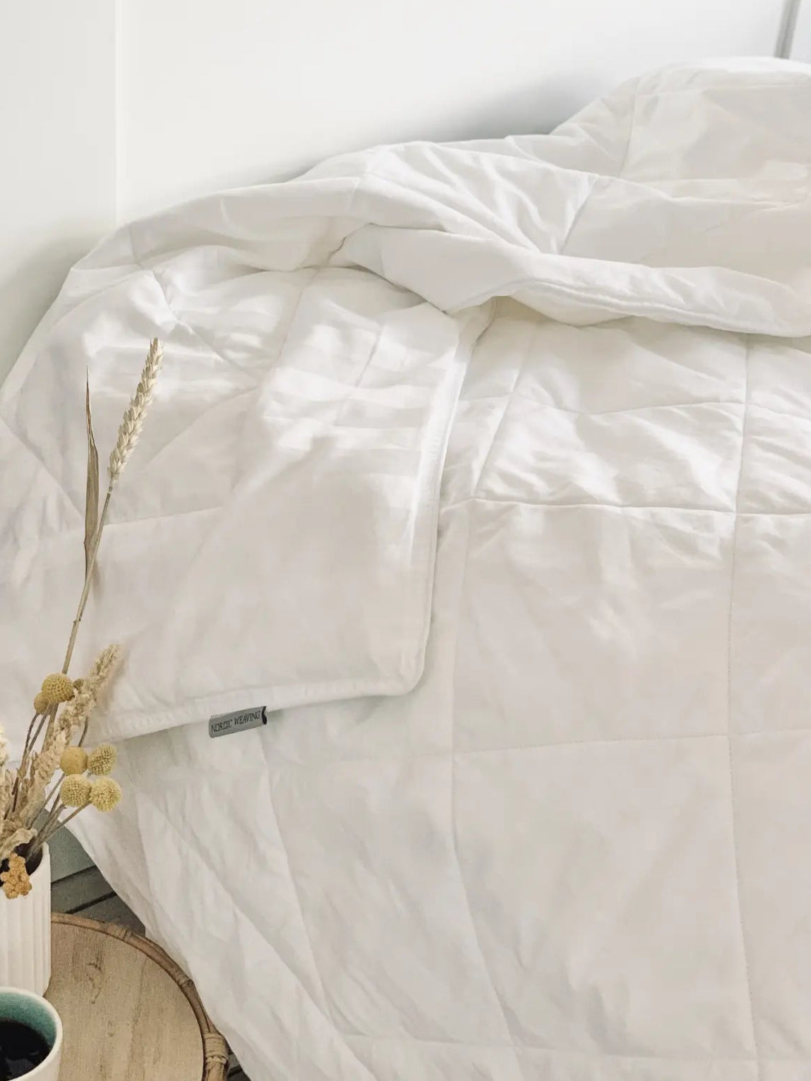 Silkedyne med bomuldsvår - Nordic Weaving