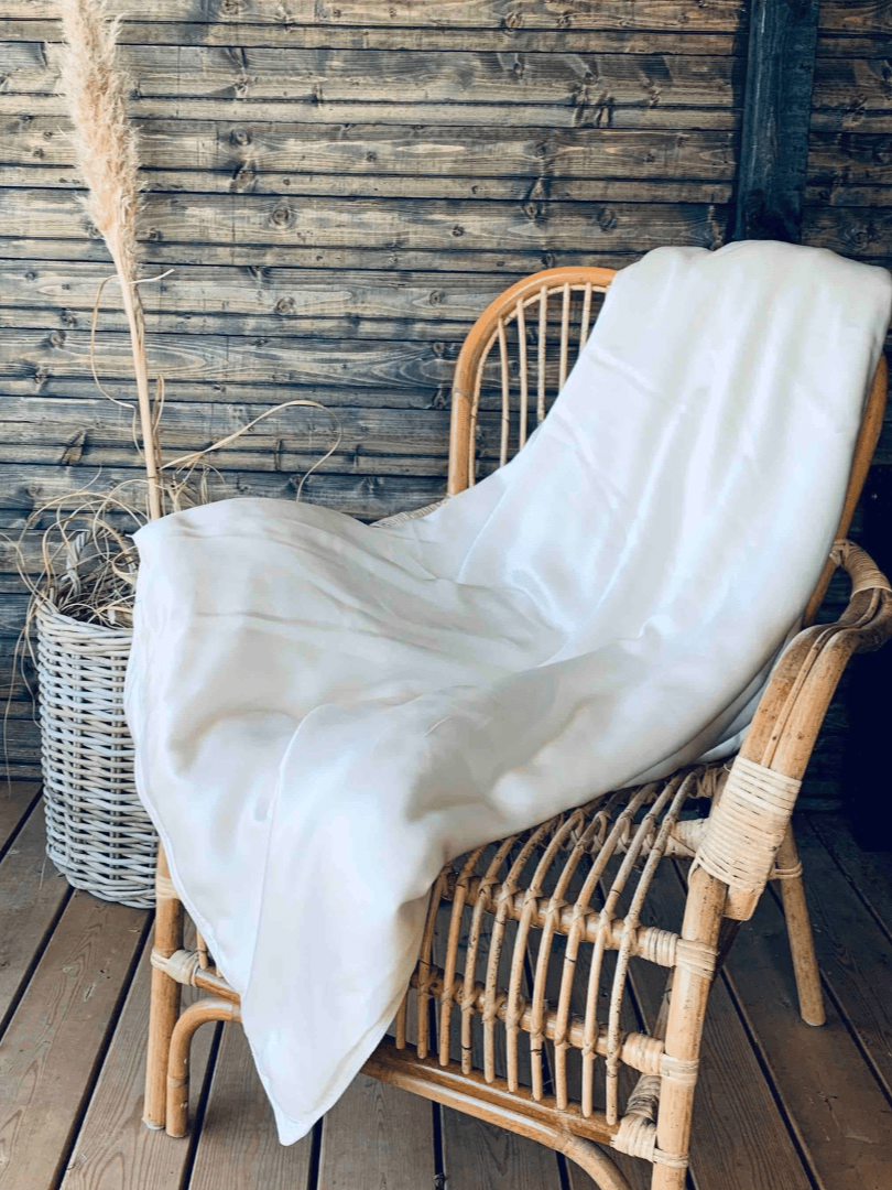 Silkedyne med silkevår - Nordic Weaving