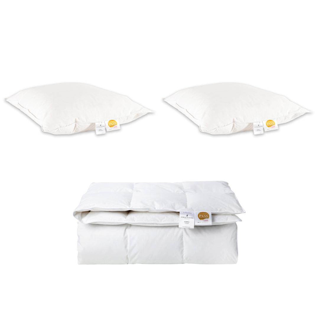 Hubertus dobbeltdyne + 2x Heimdal pude
