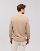 ASMUND bluse sand melange - Nordic Weaving